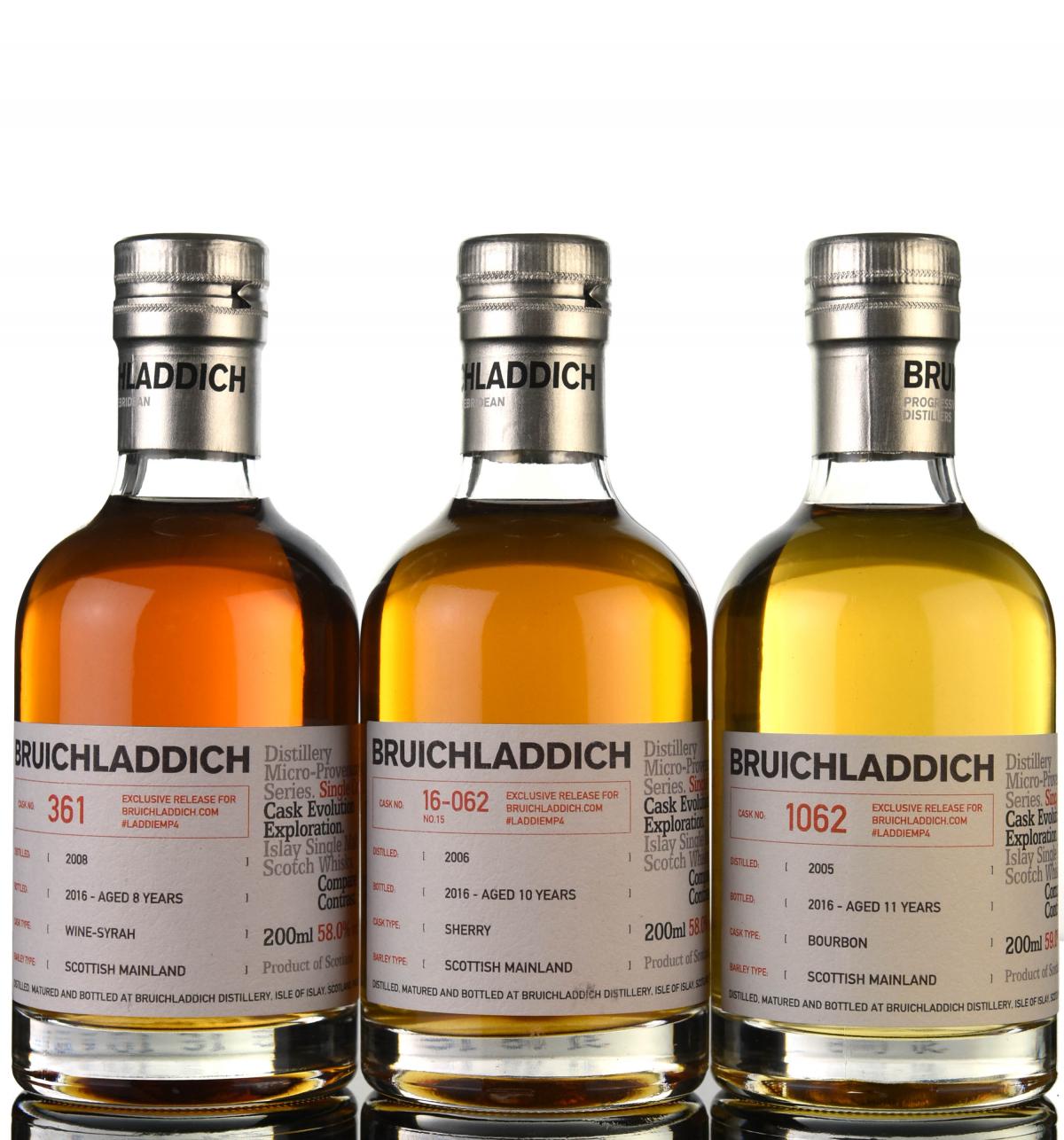 Bruichladdich Micro Provenance Series - Online Tasting
