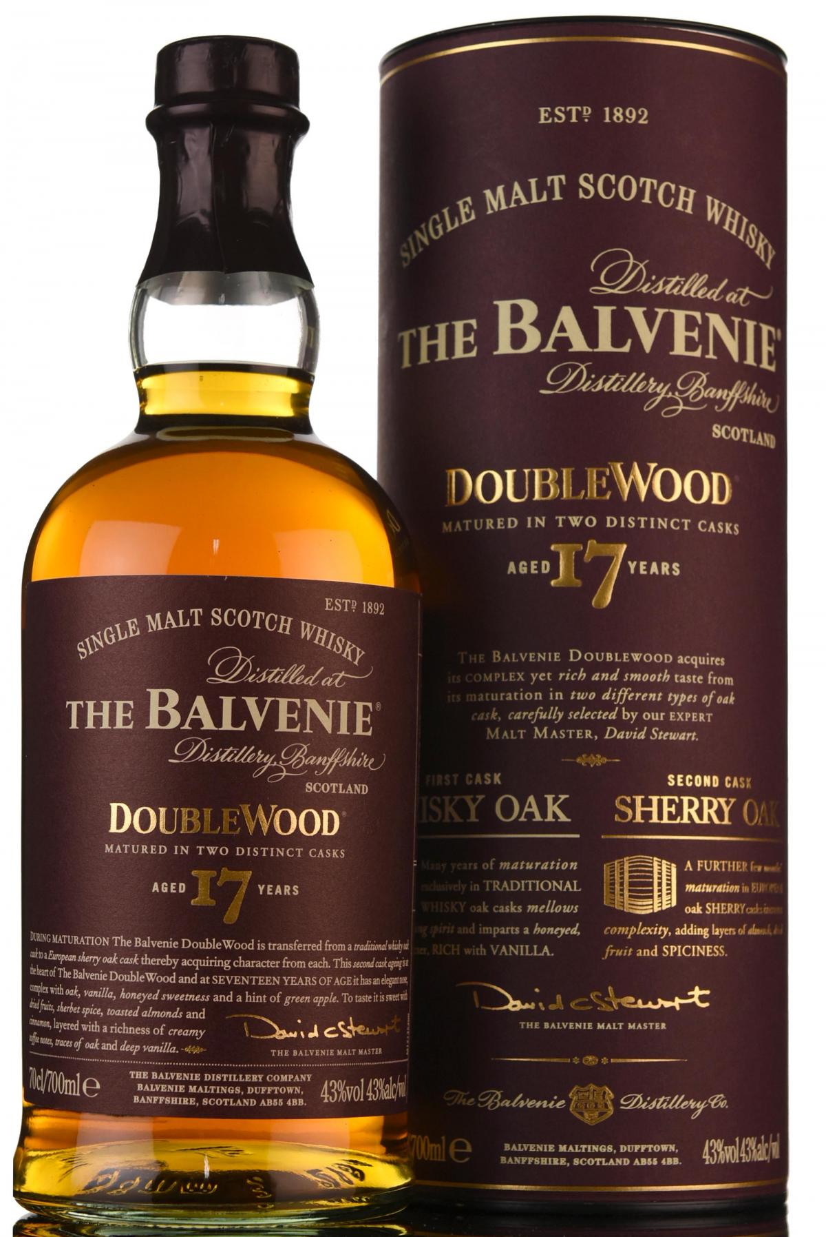 Balvenie 17 Year Old - Doublewood