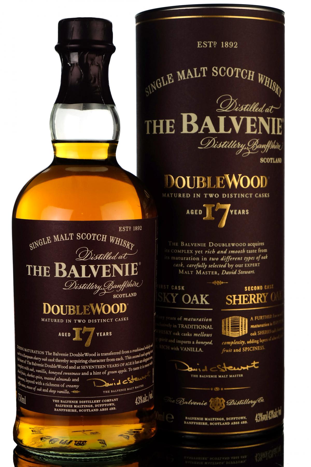 Balvenie 17 Year Old - Doublewood