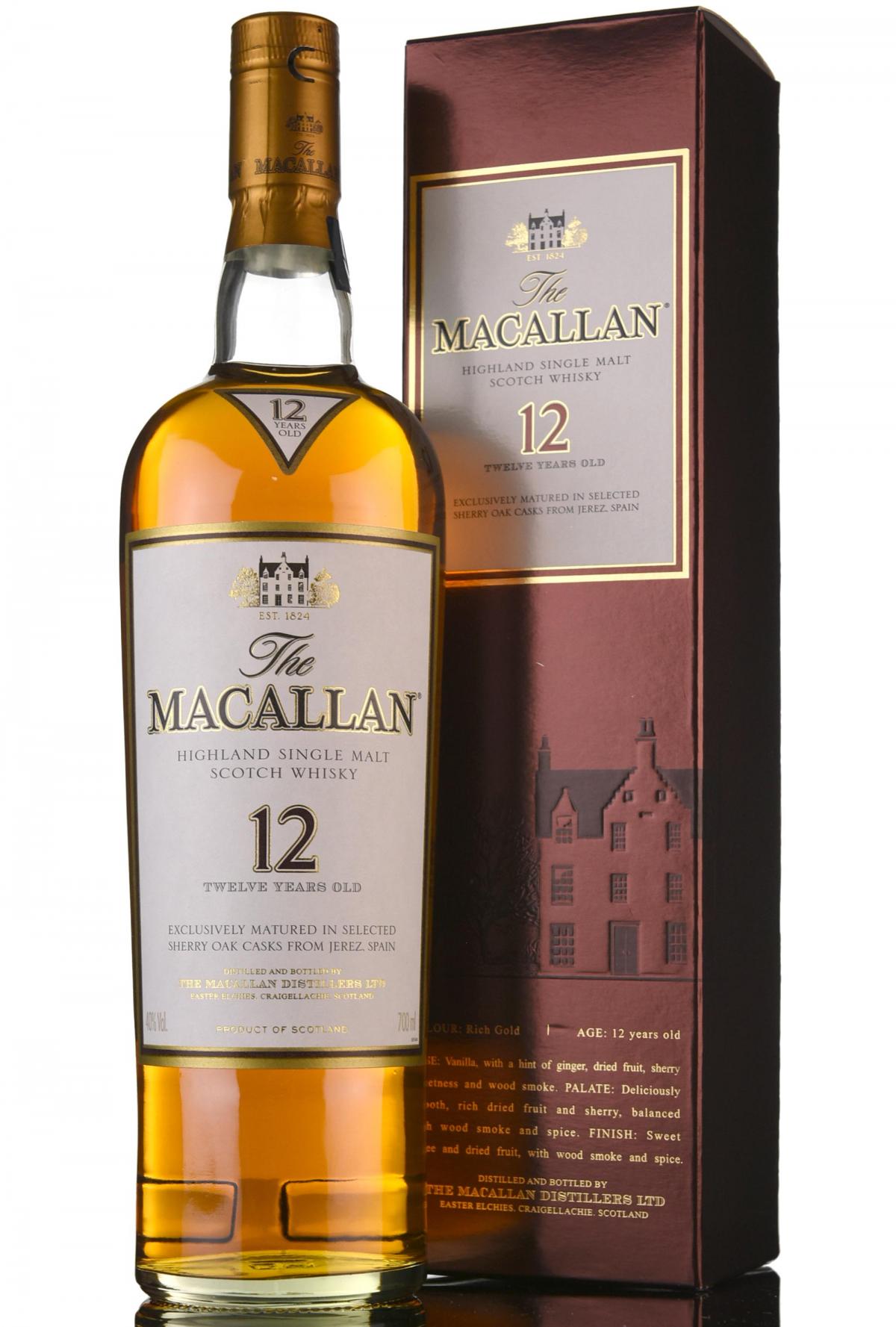 Macallan 12 Year Old - Sherry Cask