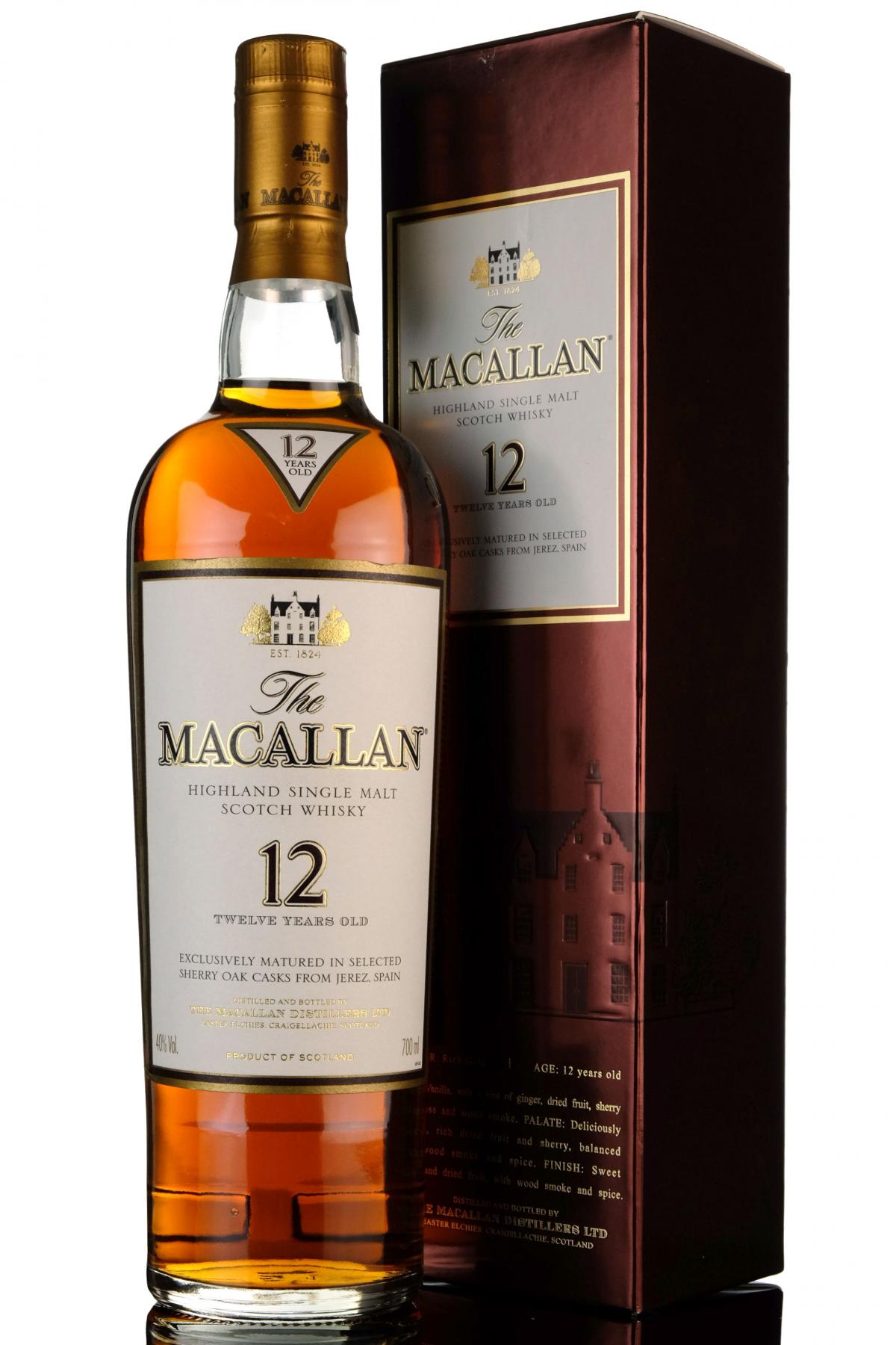 Macallan 12 Year Old - Sherry Cask
