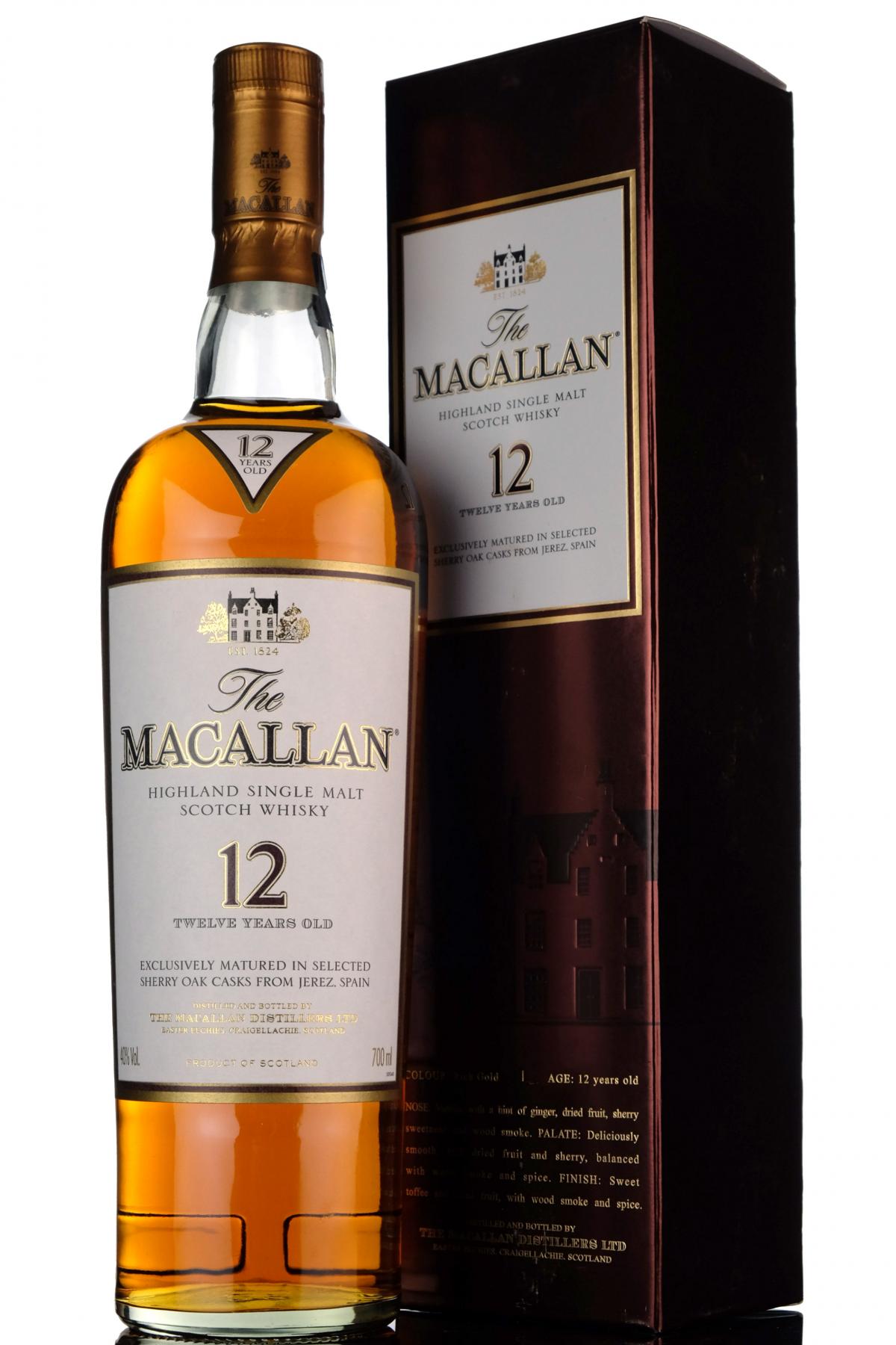 Macallan 12 Year Old - Sherry Cask