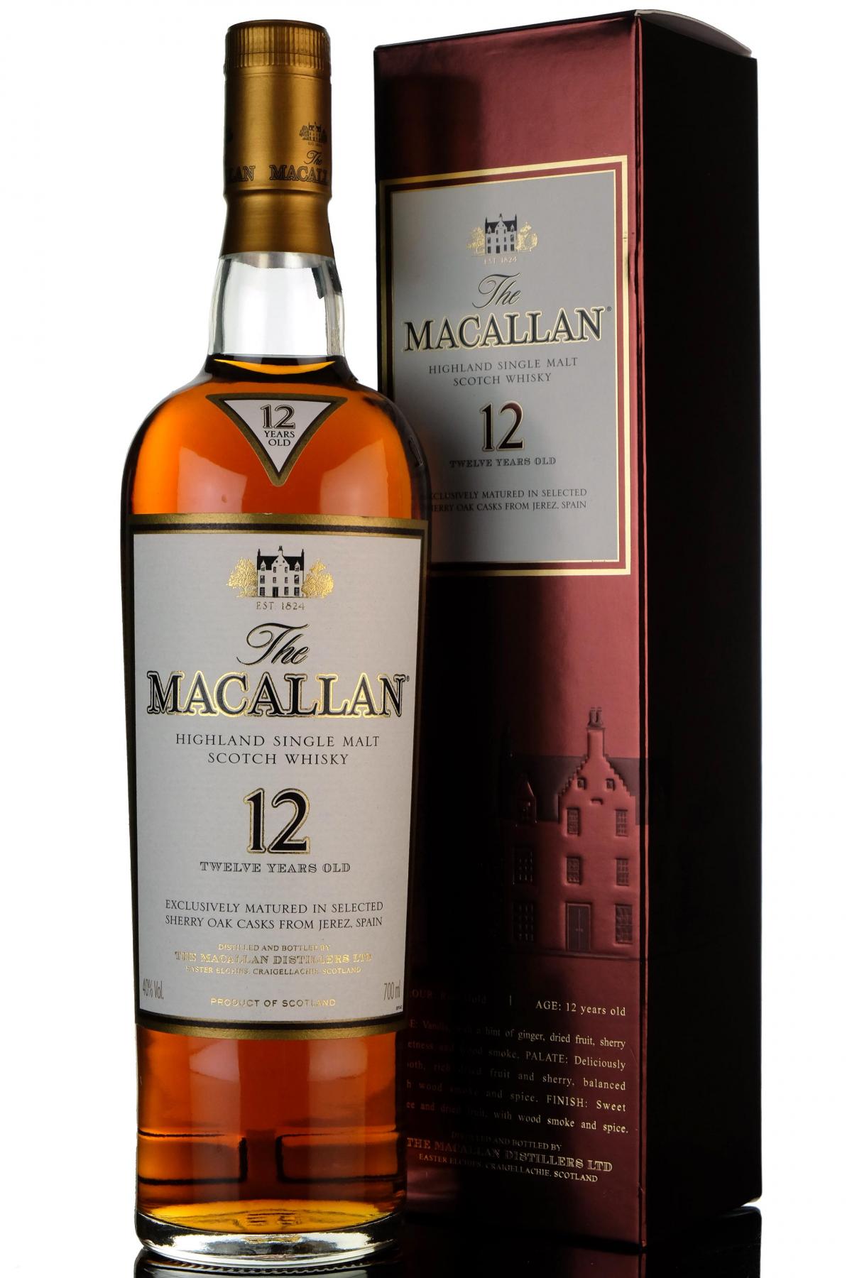 Macallan 12 Year Old - Sherry Cask