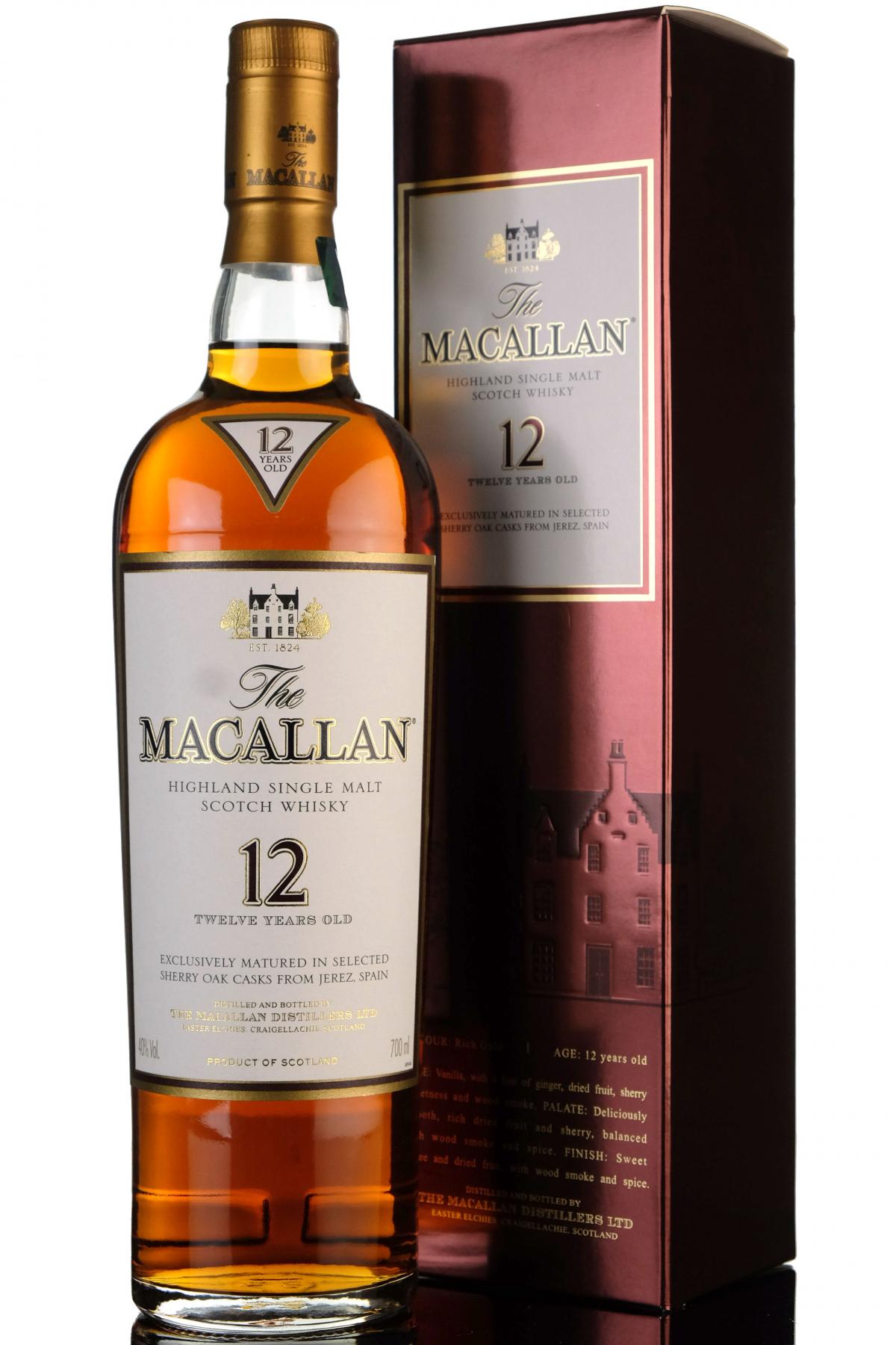 Macallan 12 Year Old - Sherry Cask