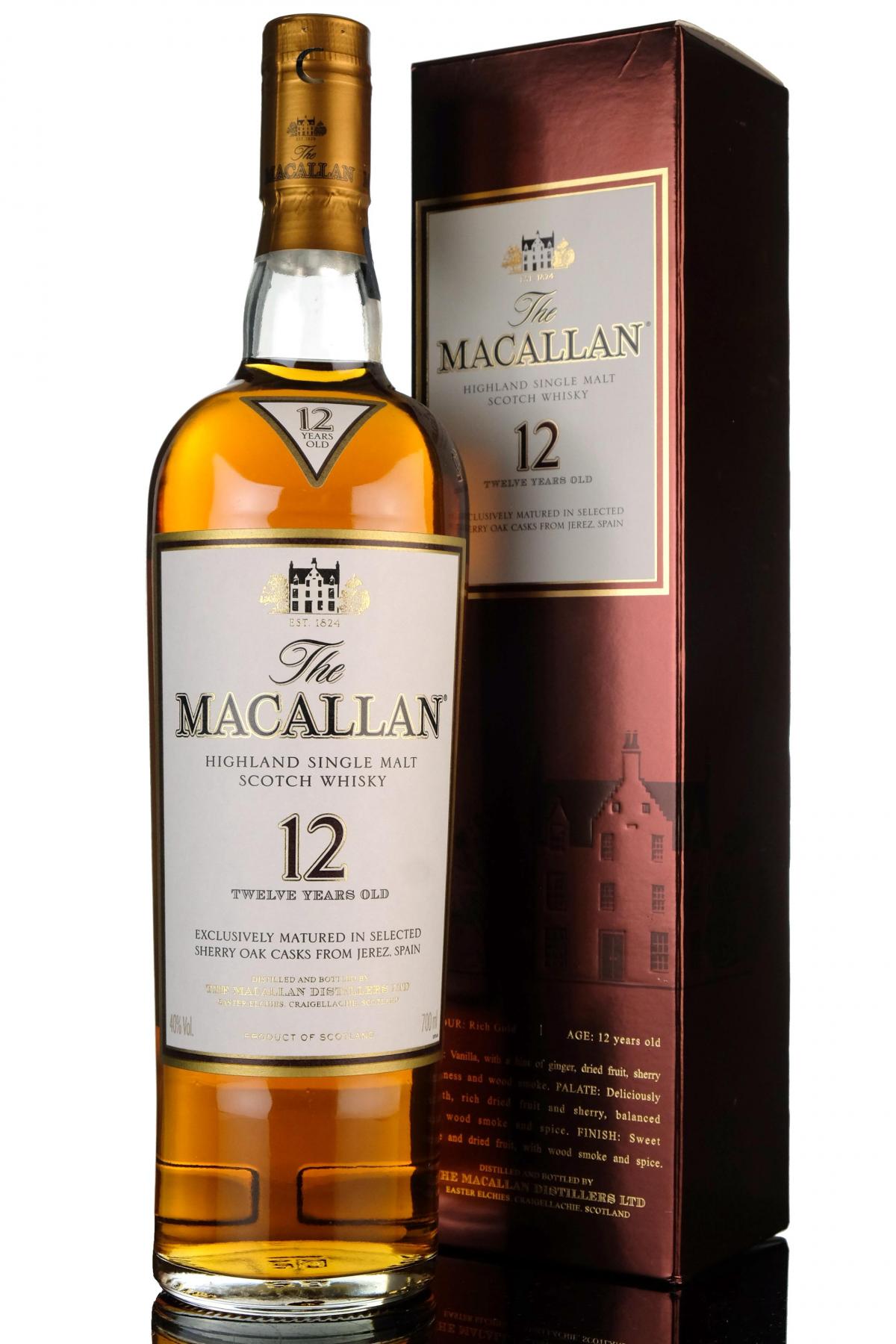 Macallan 12 Year Old - Sherry Cask