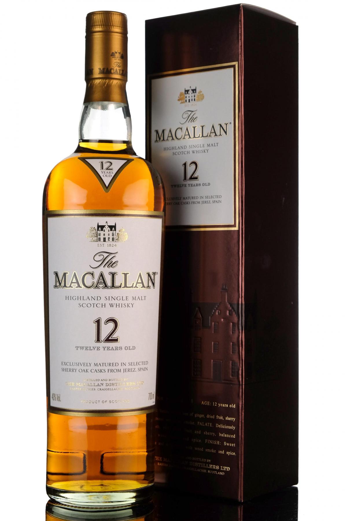 Macallan 12 Year Old - Sherry Cask