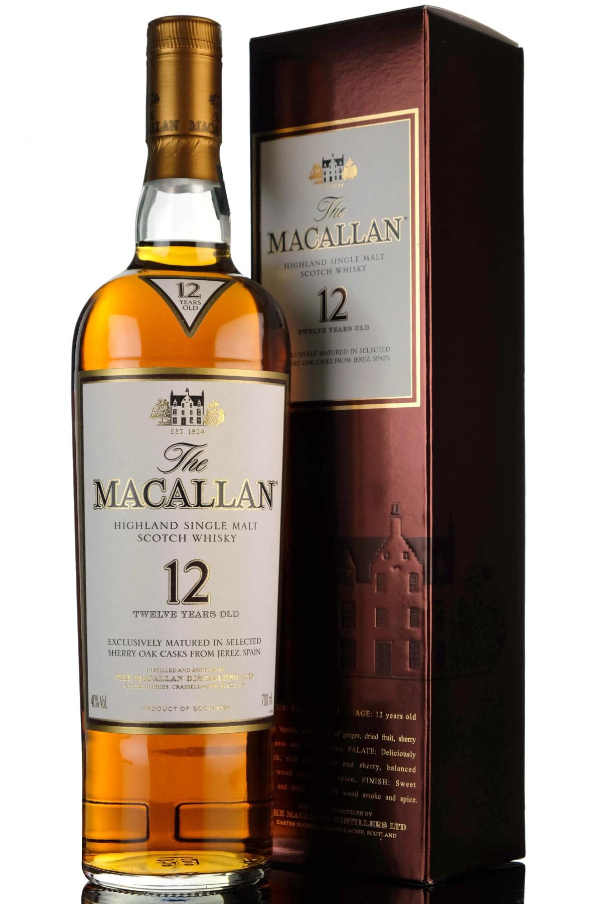 Macallan 12 Year Old - Sherry Cask