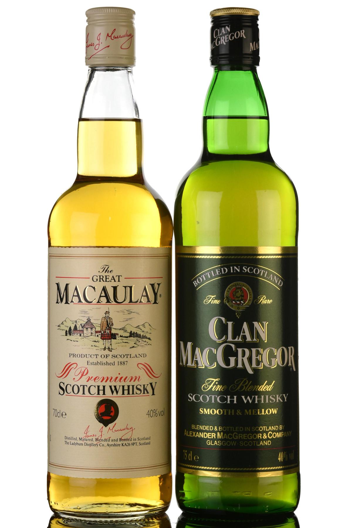 2 x Blended Whiskies