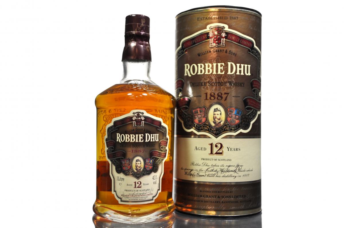 Robbie Dhu 12 Year Old - Circa 2000 - 1 Litre - Whisky