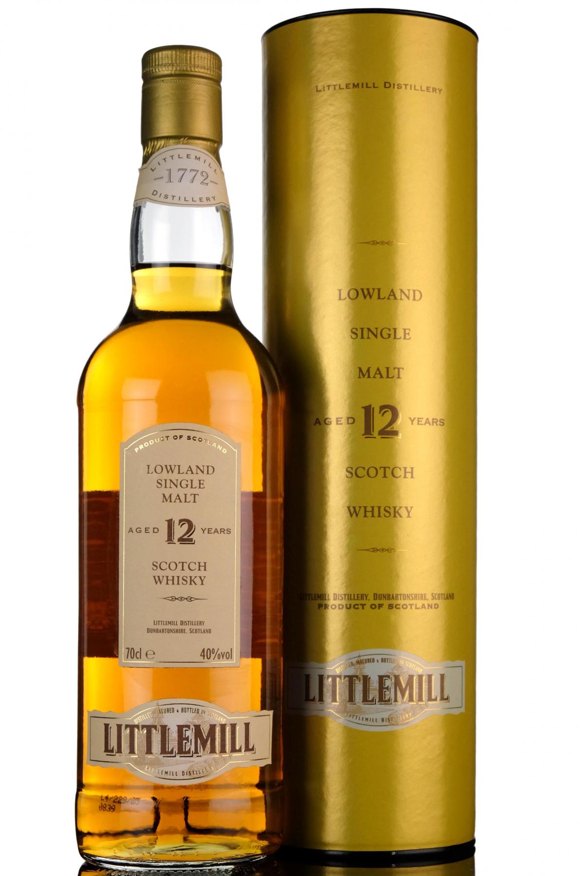 Littlemill 12 Year Old