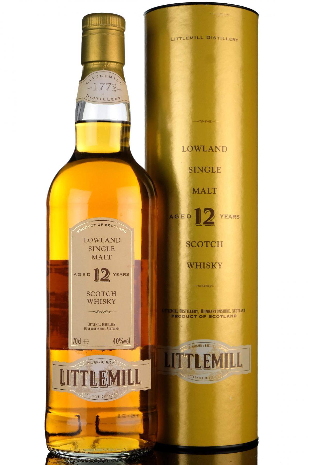 Littlemill 12 Year Old