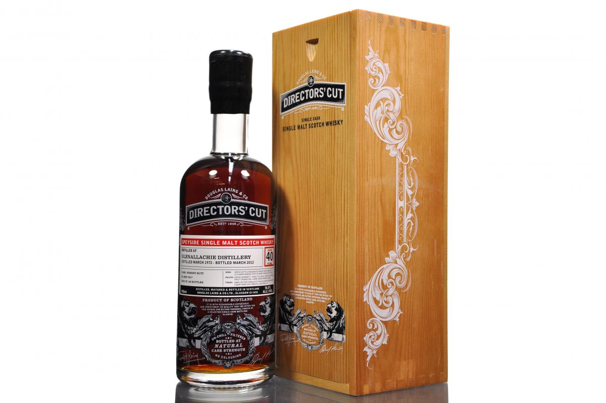 Glenallachie 1972-2012 - 40 Year Old - Douglas Laing - Directors Cut