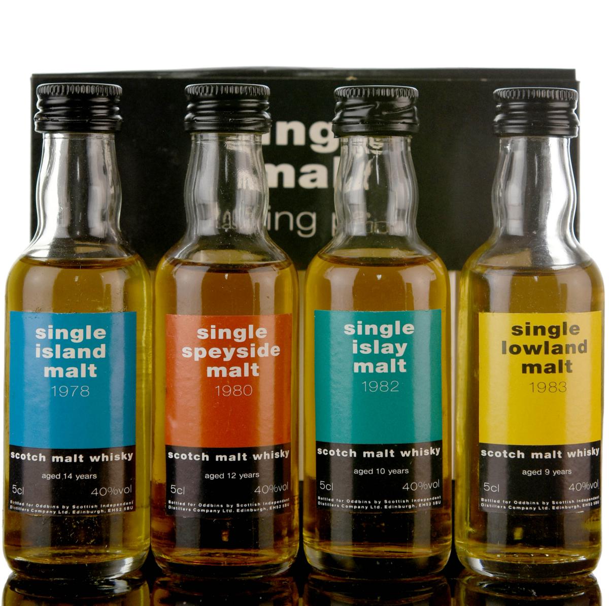 Single Malt Miniature Tasting Pack