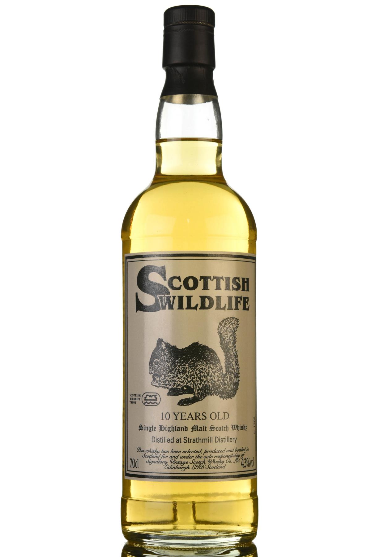 Strathmill 10 Year Old - Scottish Wildlife