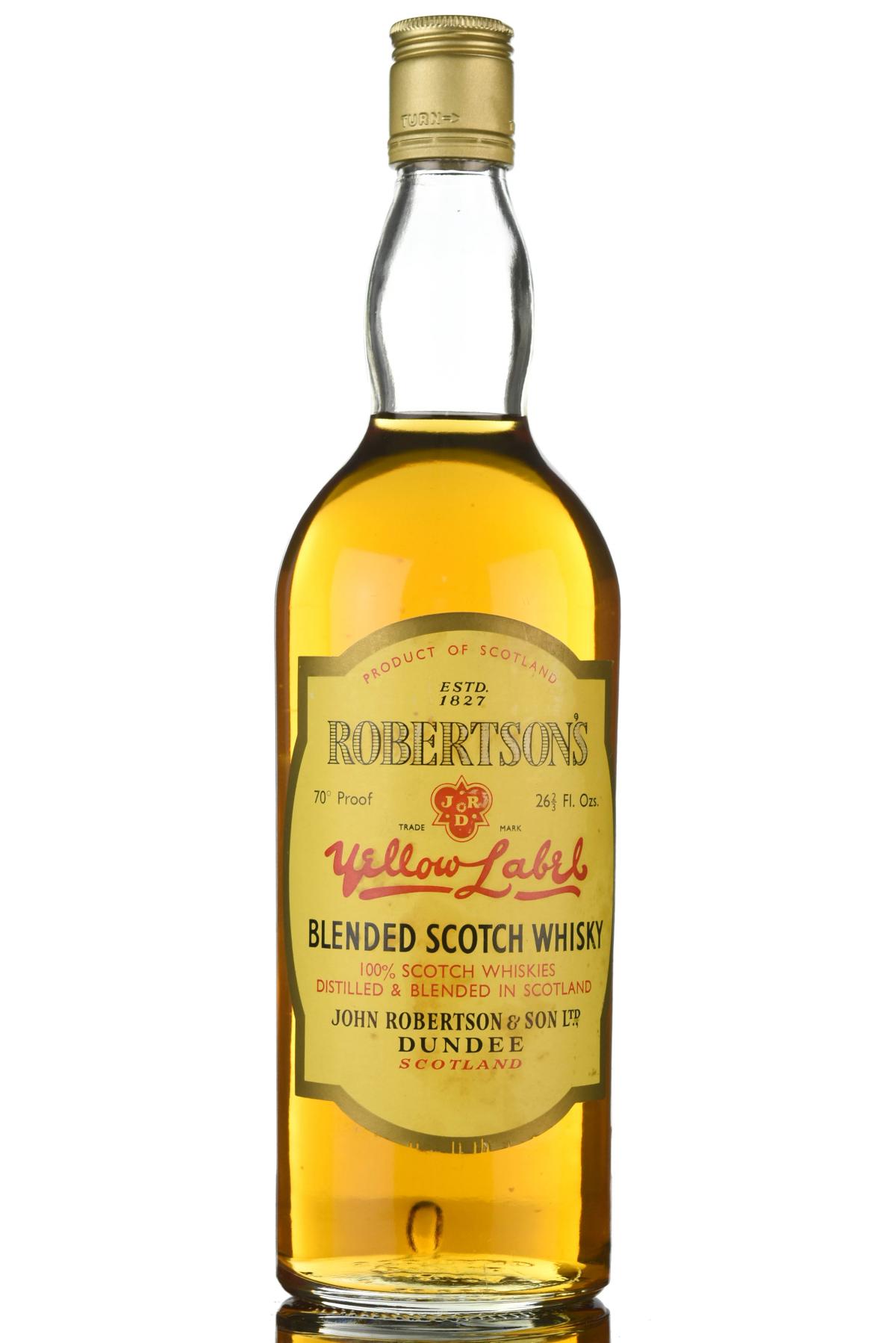 Robertsons Yellow Label - 1970s