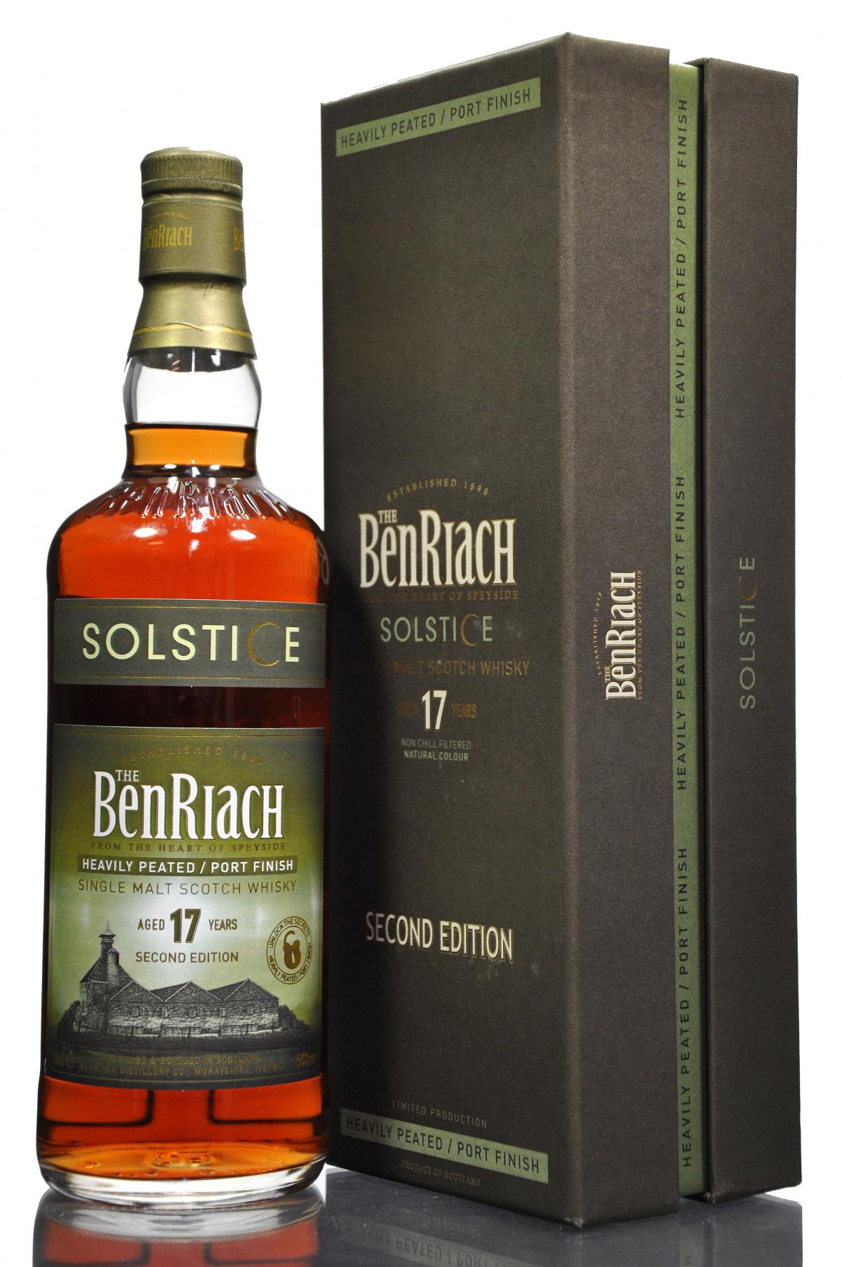 Benriach 17 Year Old - Solstice Second Edition