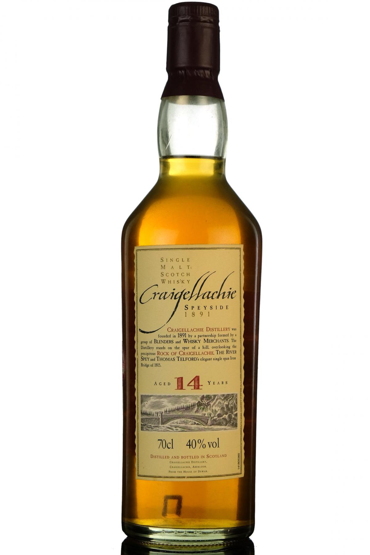 Craigellachie 14 Year Old