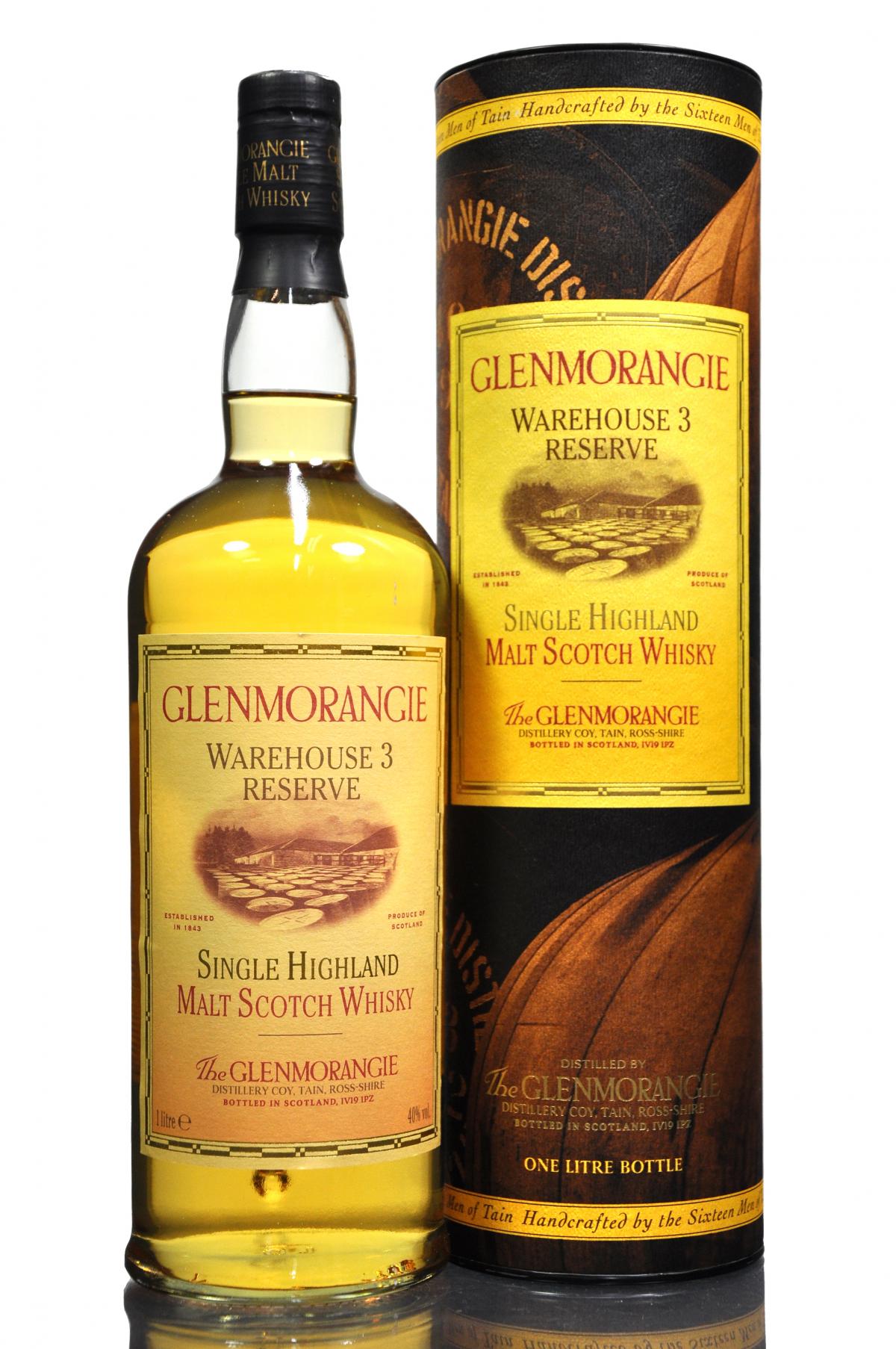 Glenmorangie Warehouse 3 - 1 Litre