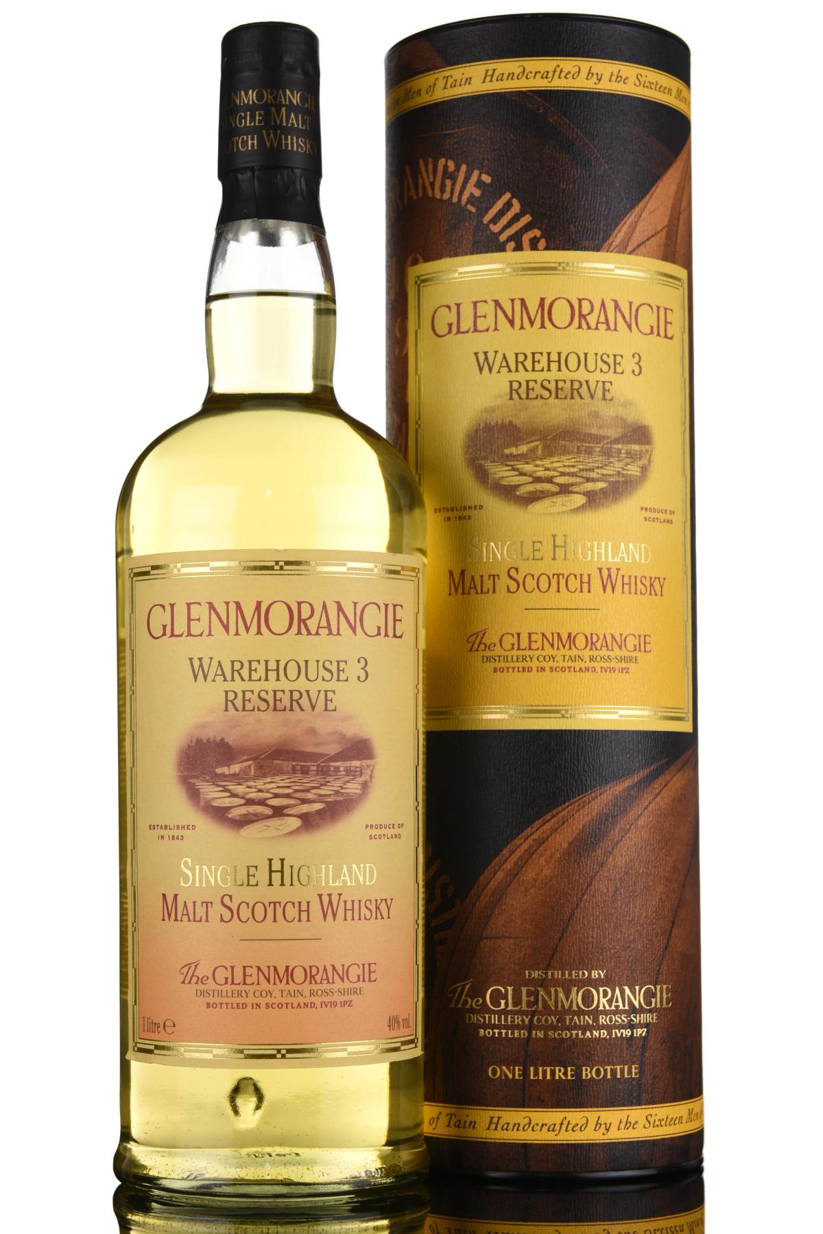 Glenmorangie Warehouse 3 - 1 Litre