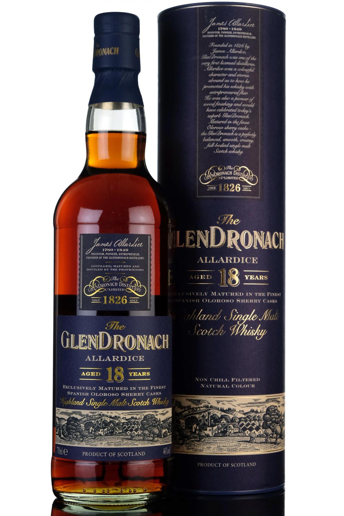 Glendronach 18 Year Old - Allardice