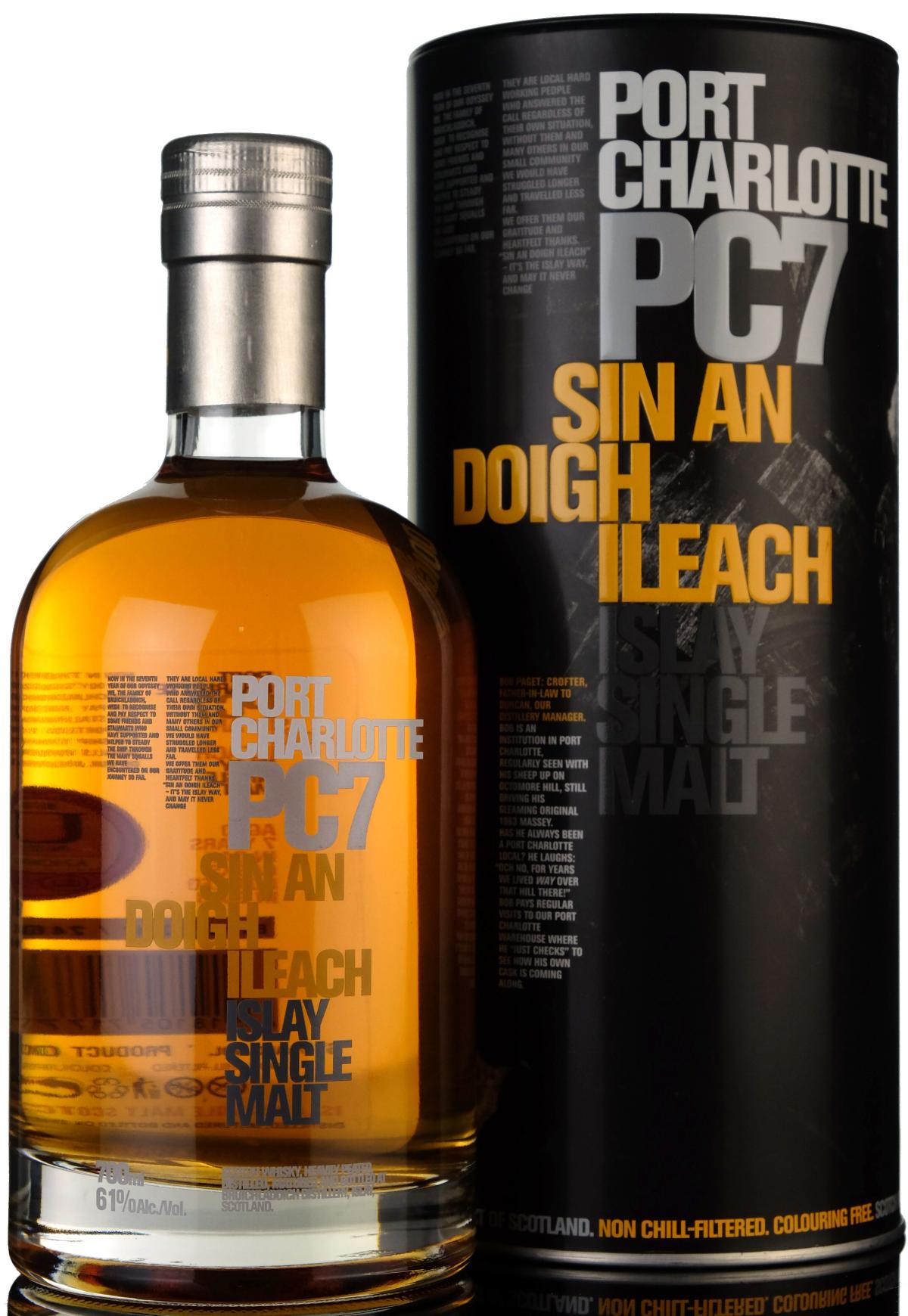 Bruichladdich 2001-2008 - Port Charlotte Sin An Doigh Ileach - PC7