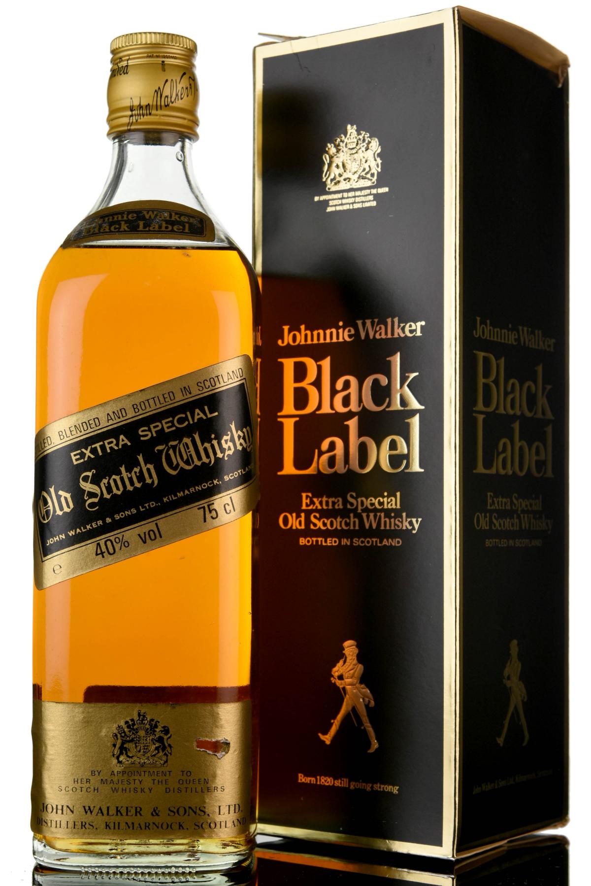 Johnnie Walker Black Label - 1980s