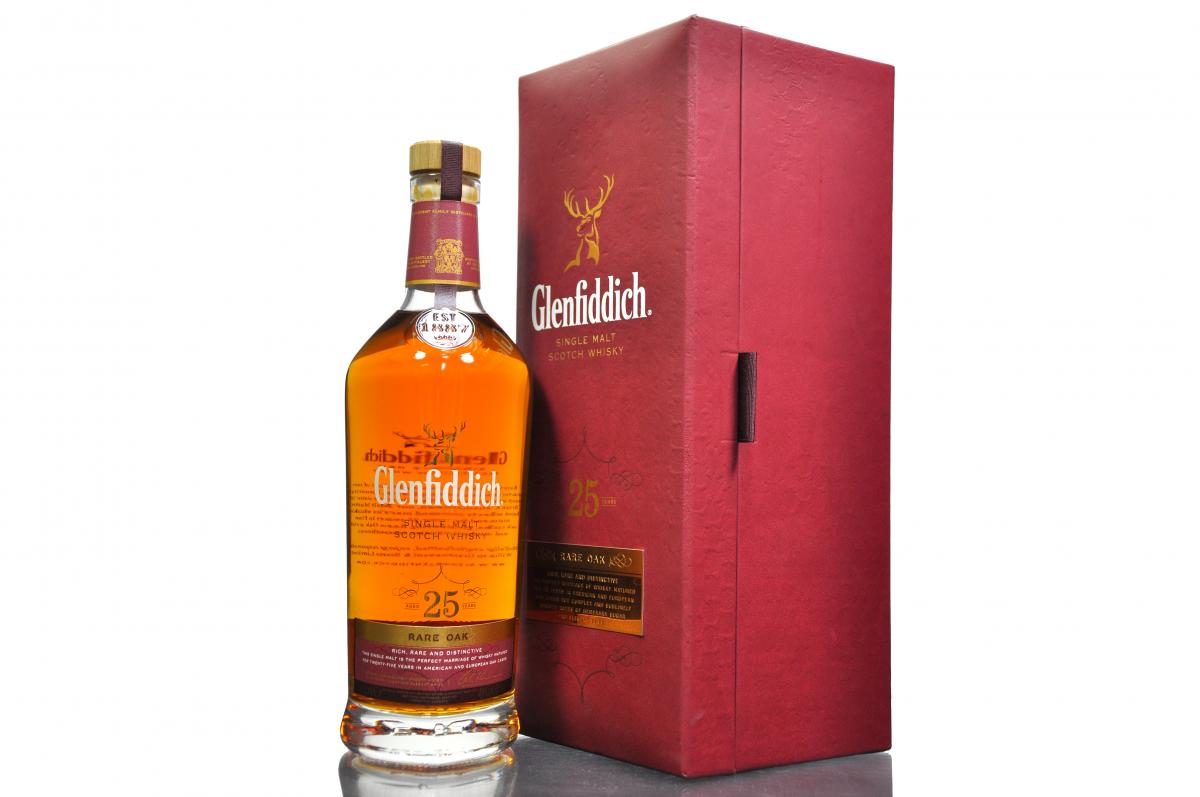 Glenfiddich 25 Year Old - Rare Oak