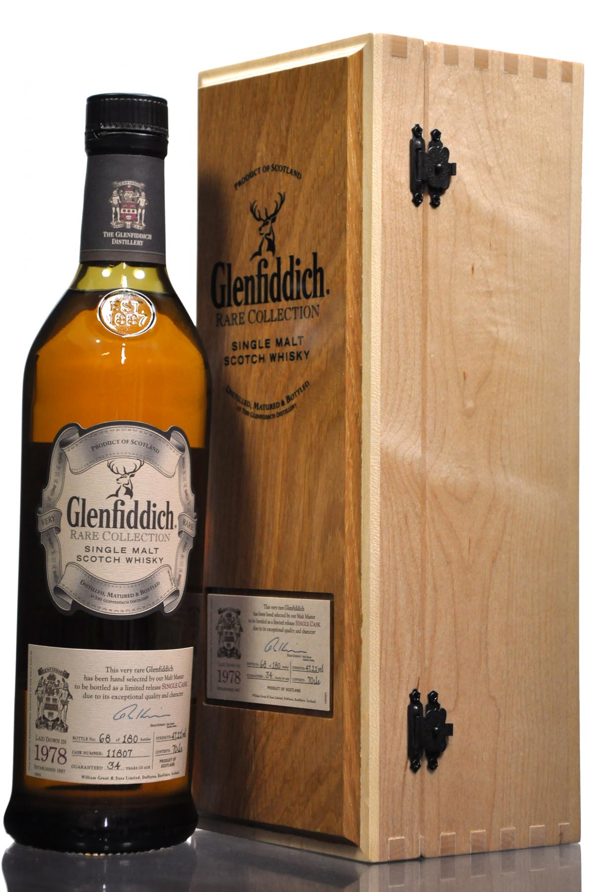 Glenfiddich 1978 - 34 Year Old - Vintage Reserve - Single Cask 11807