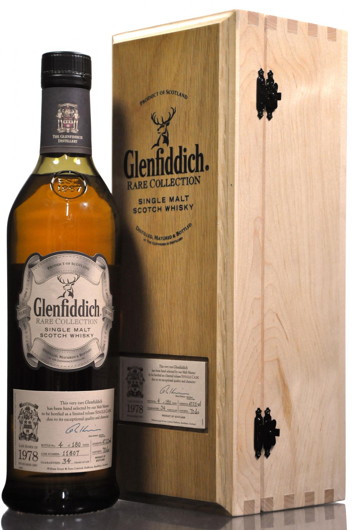 Glenfiddich 1978 - 34 Year Old - Vintage Reserve - Single Cask 11807