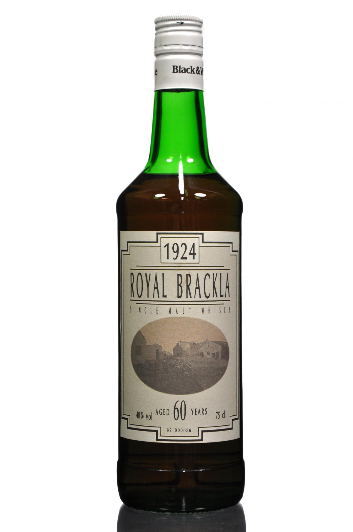 Royal Brackla 1924 - 60 Year Old