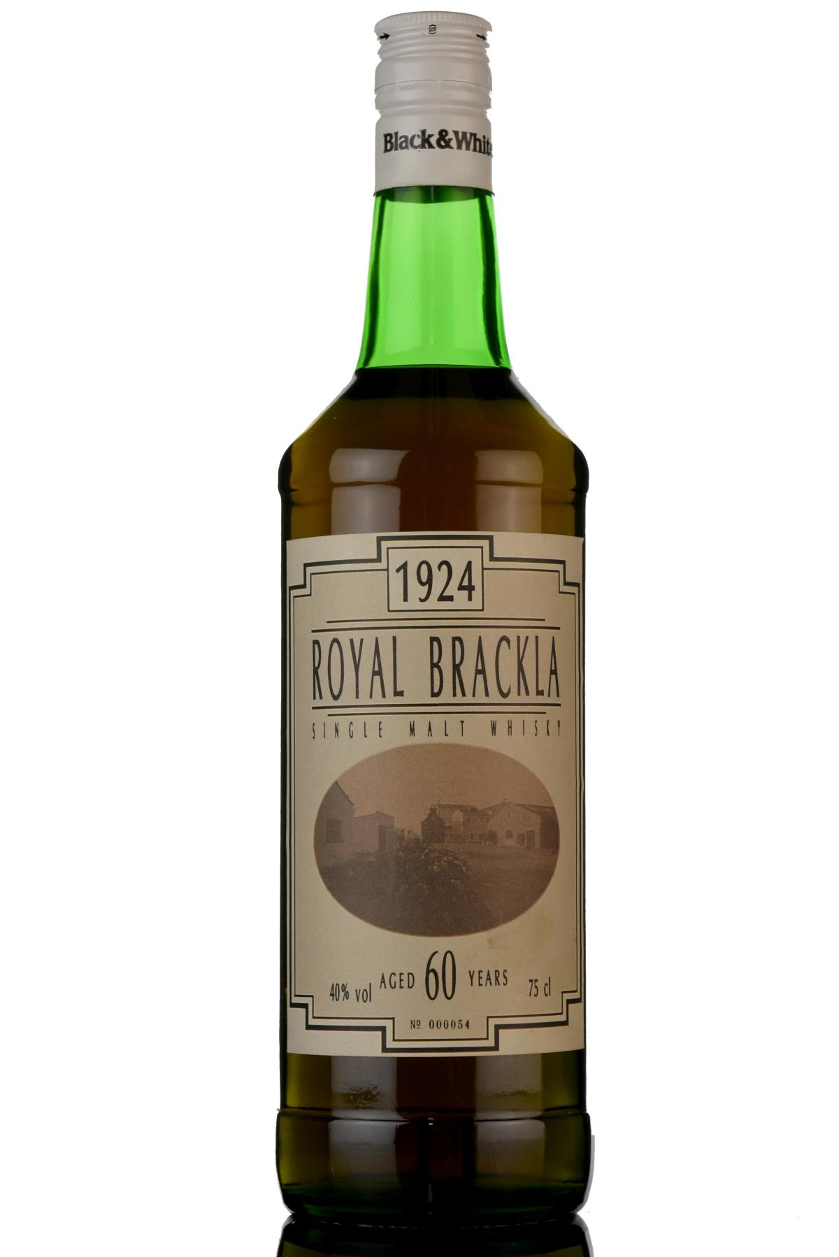 Royal Brackla 1924 - 60 Year Old