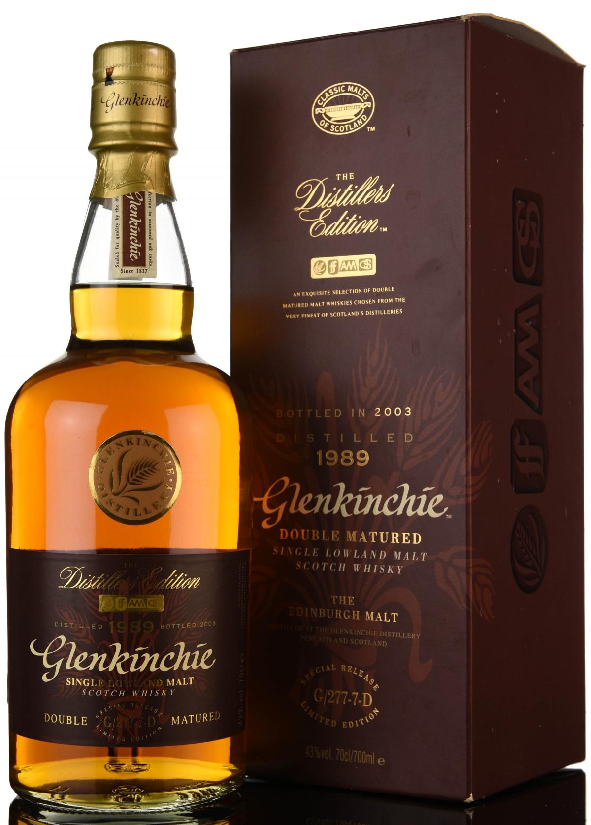 Glenkinchie 1989 - Distillers Edition