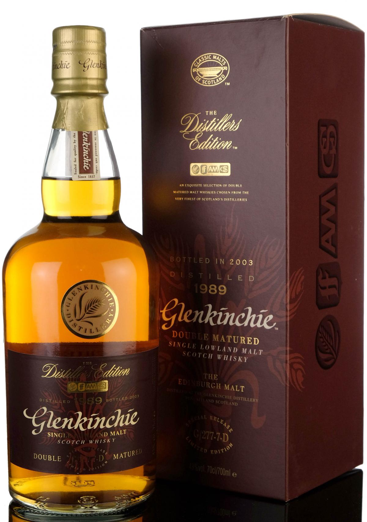 Glenkinchie 1989 - Distillers Edition