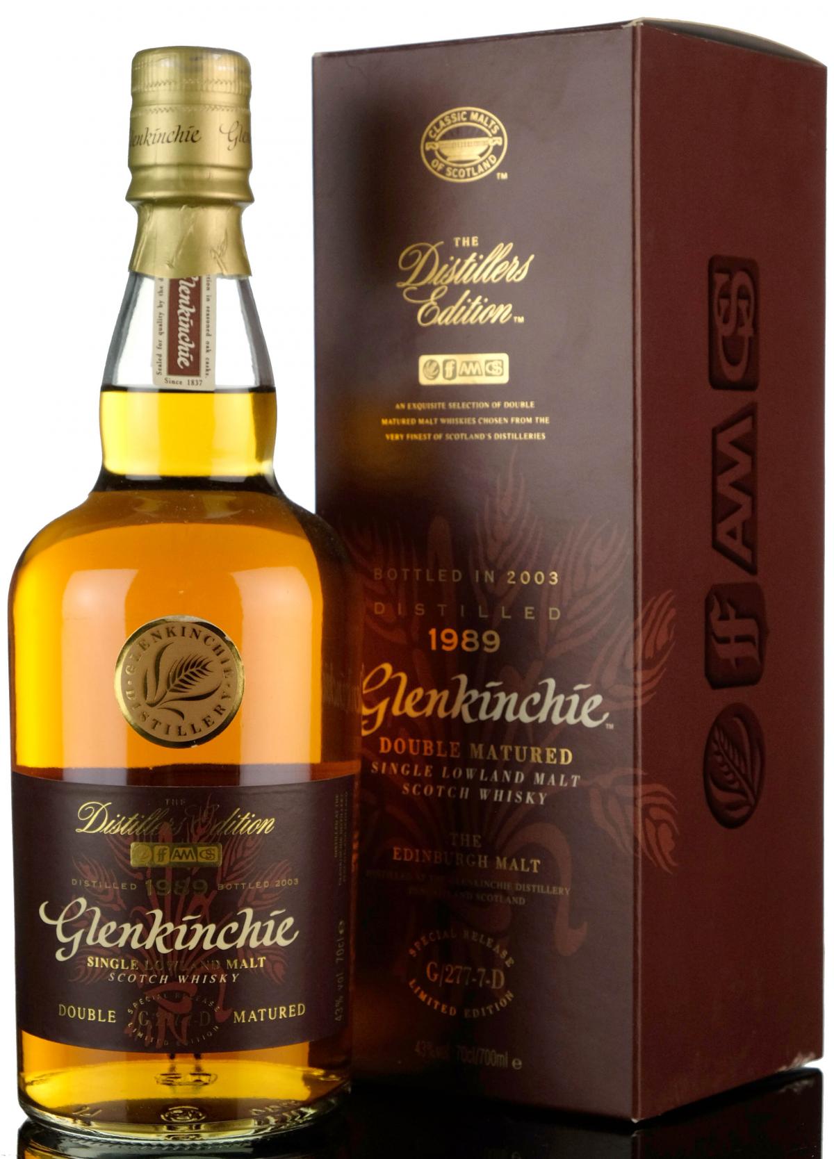 Glenkinchie 1989 - Distillers Edition
