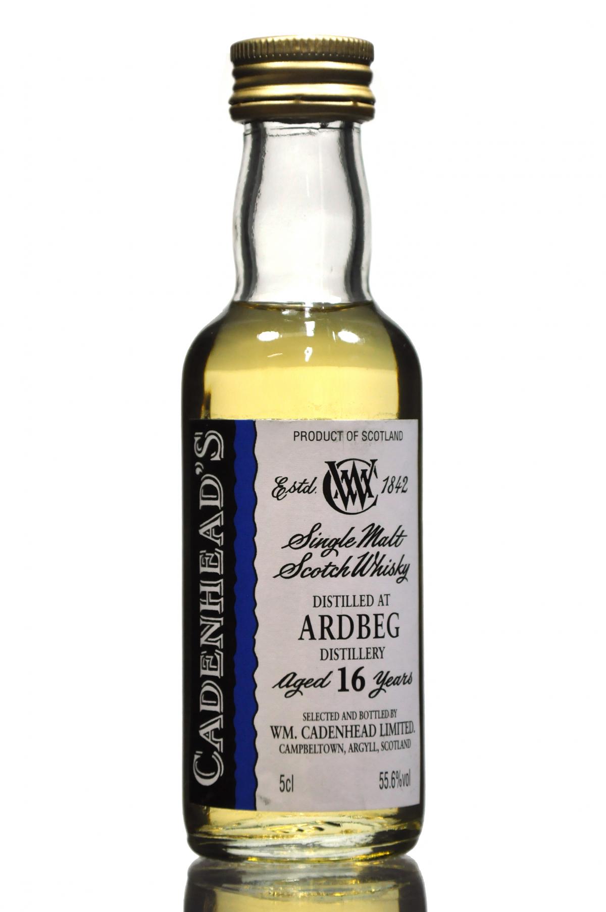 Ardbeg 16 Year Old - Cadenheads Miniature