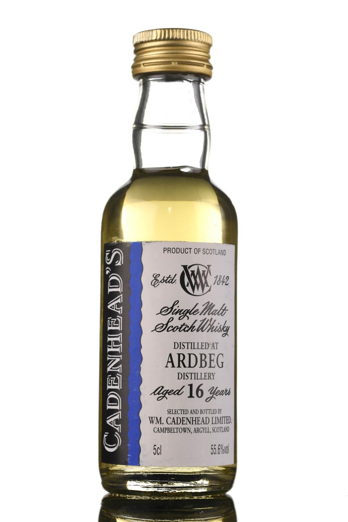 Ardbeg 16 Year Old - Cadenheads Miniature