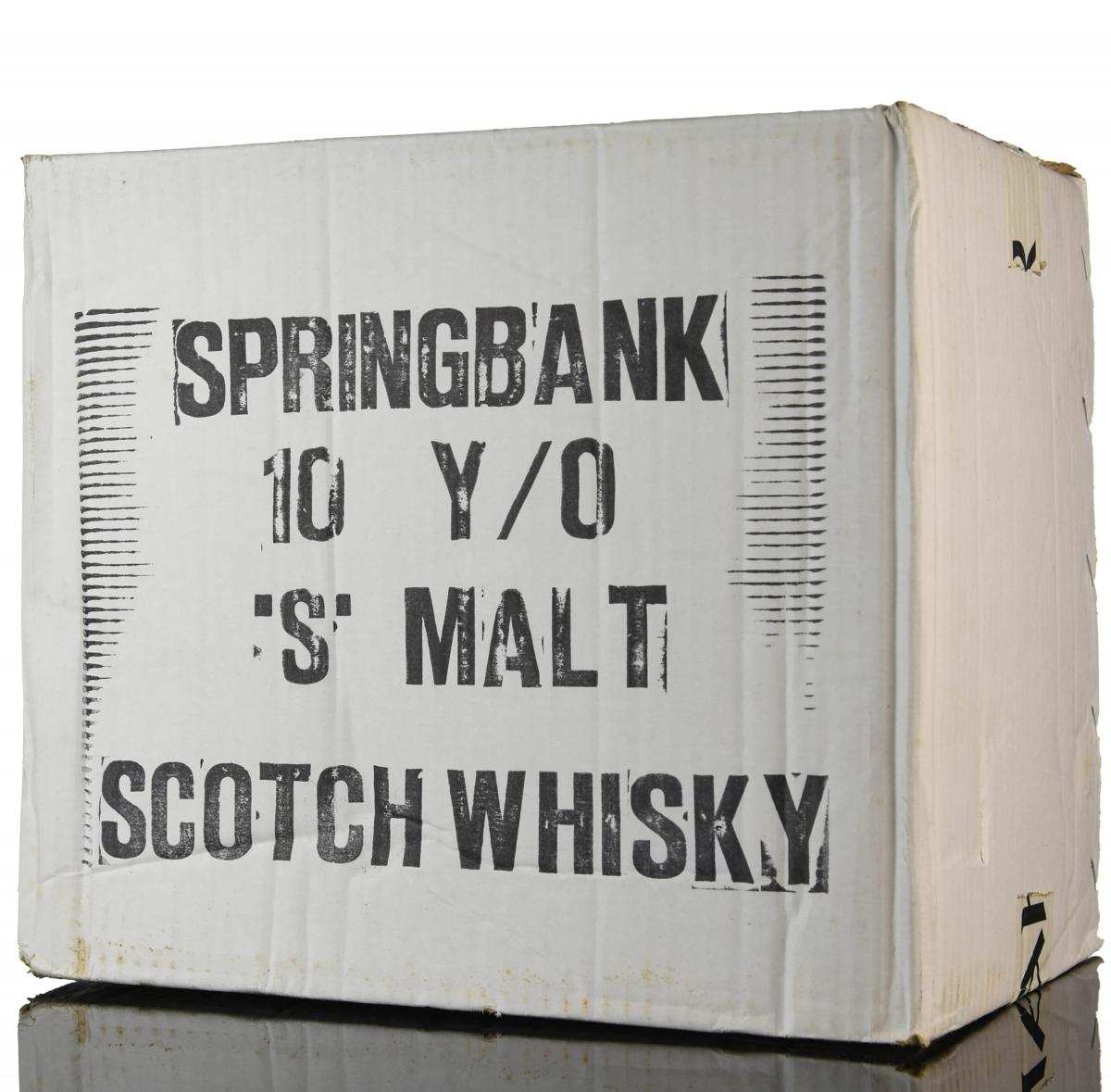 Sealed Case Springbank 10 Year Old