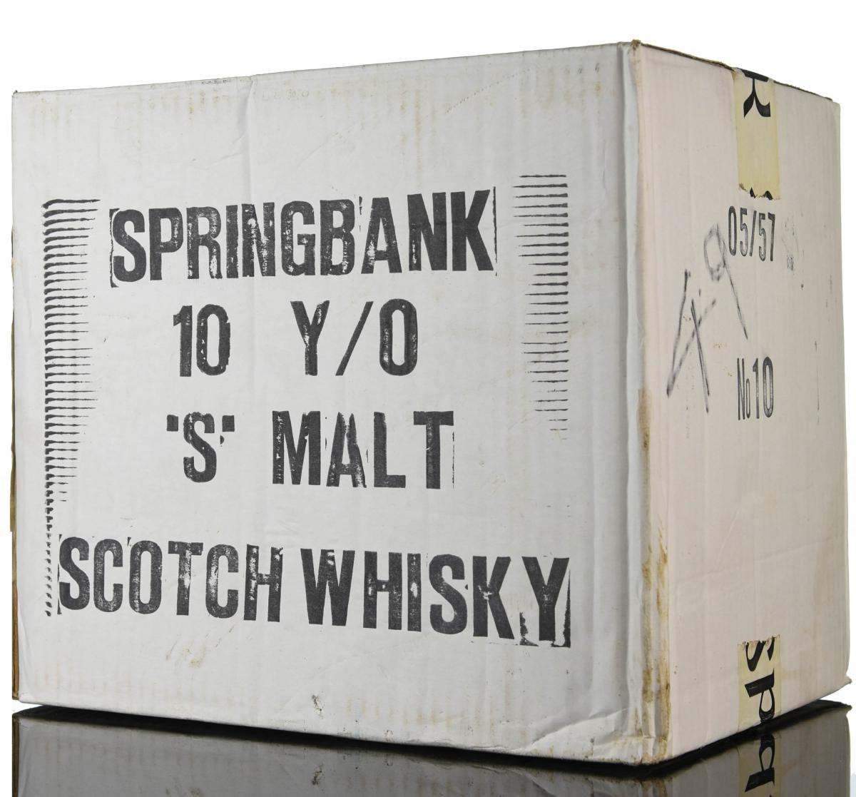 Sealed Case Springbank 10 Year Old