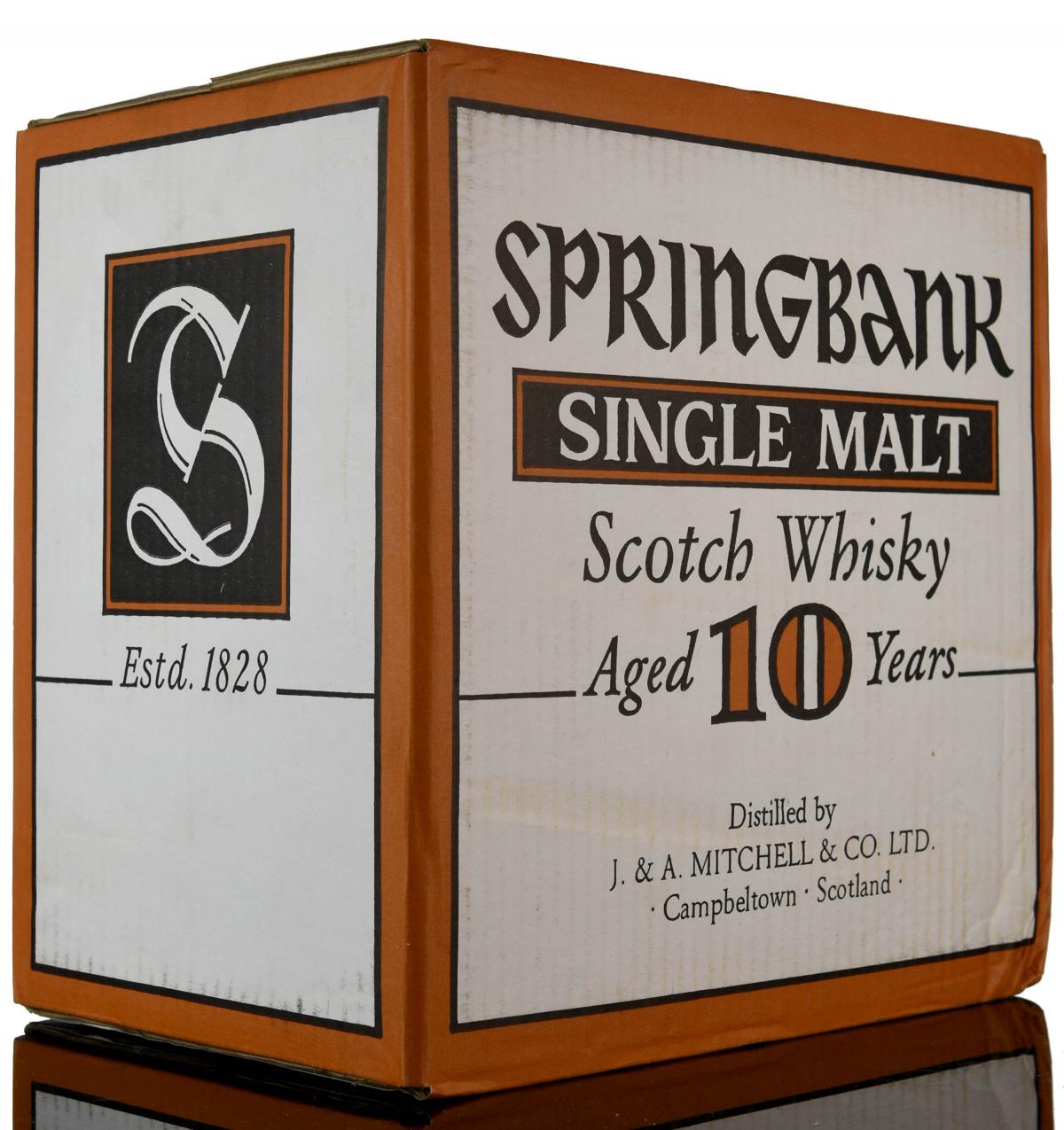 Sealed Case Springbank 10 Year Old