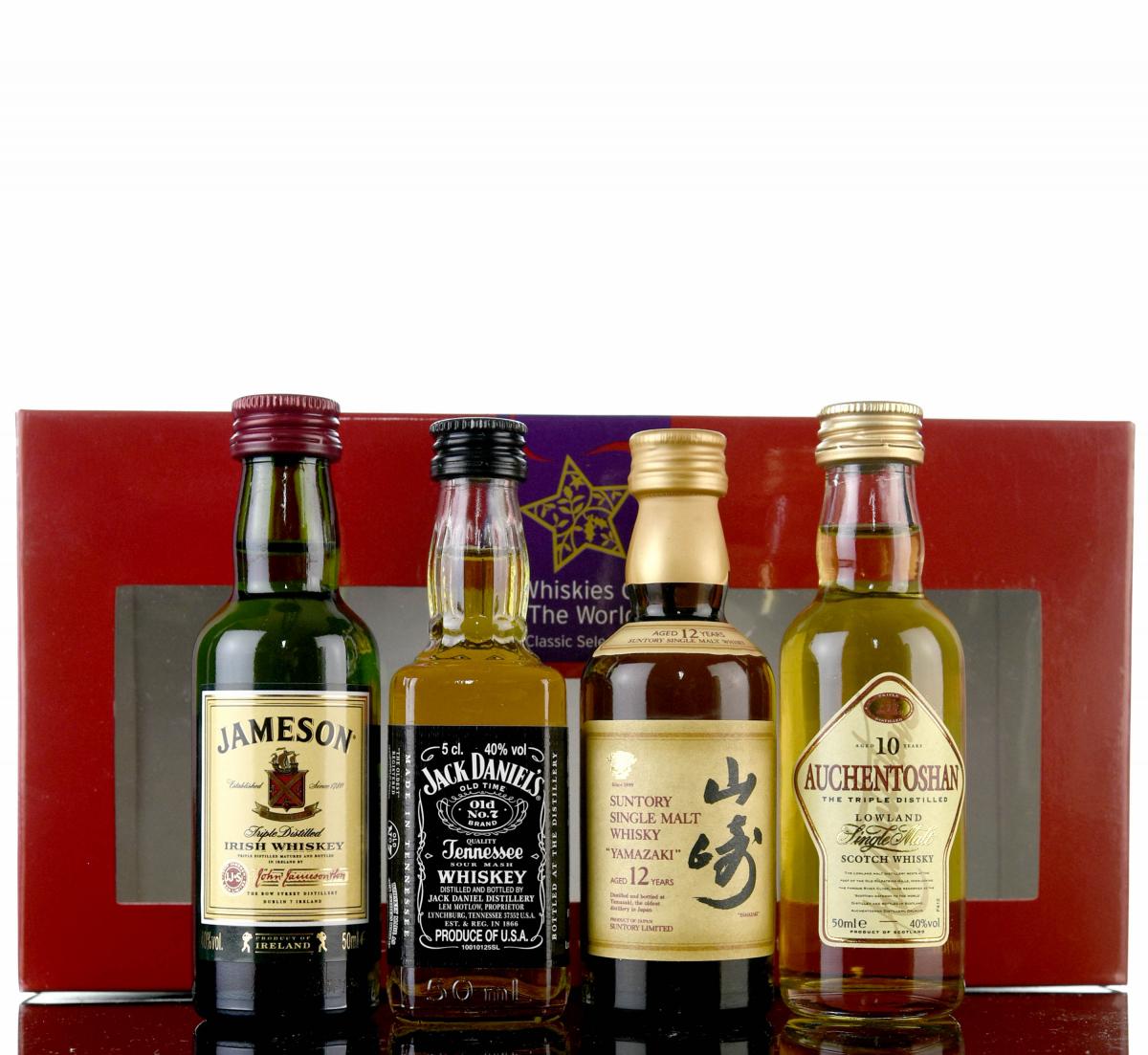 Whiskies Of The World Miniature Selection