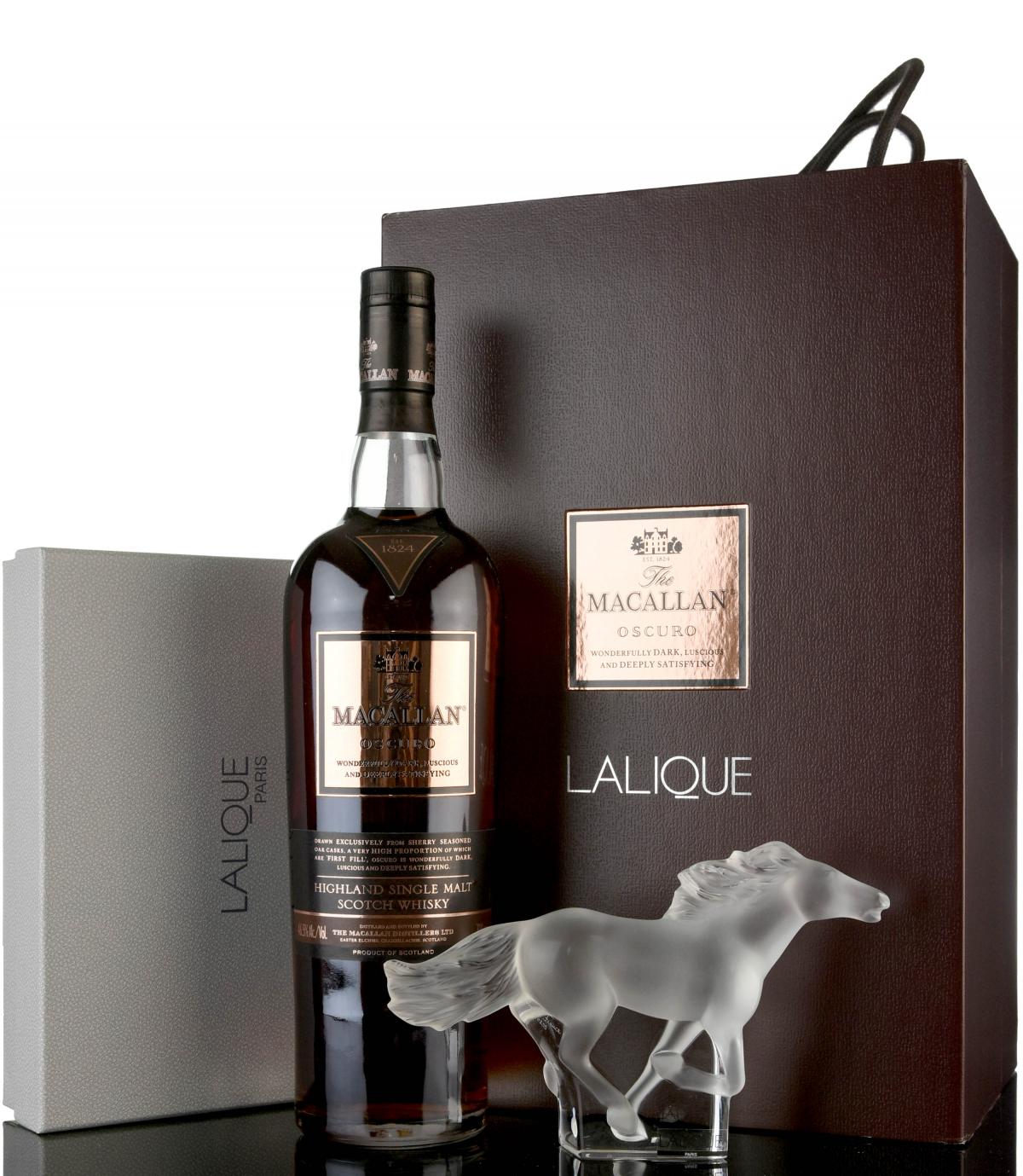 Macallan Oscuro - Cheval Kasak Horse By Lalique