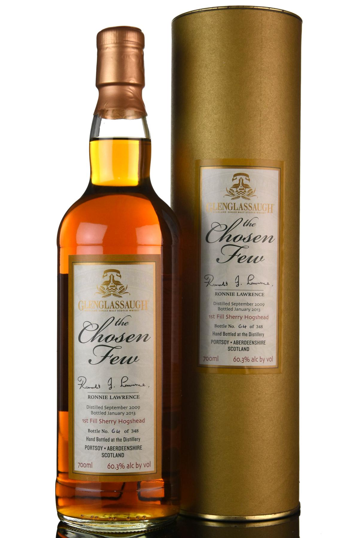 Glenglassaugh 2009-2013 - Hand Filled
