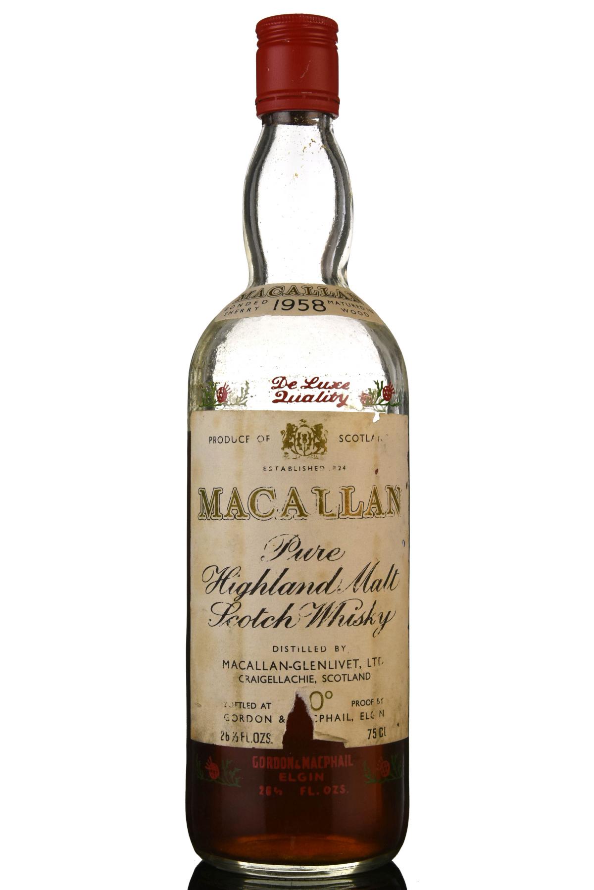 Macallan 1958 - Gordon & MacPhail