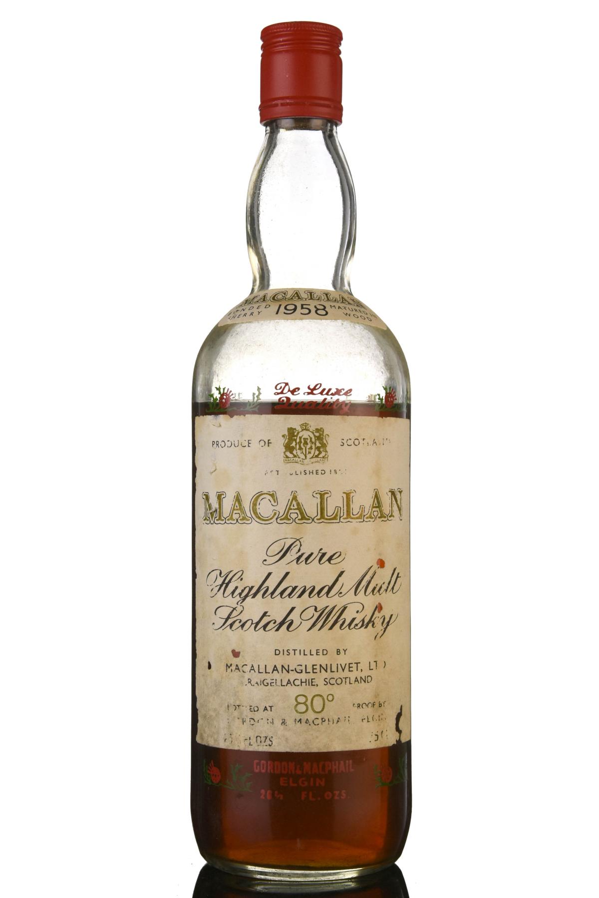 Macallan 1958 - Gordon & MacPhail