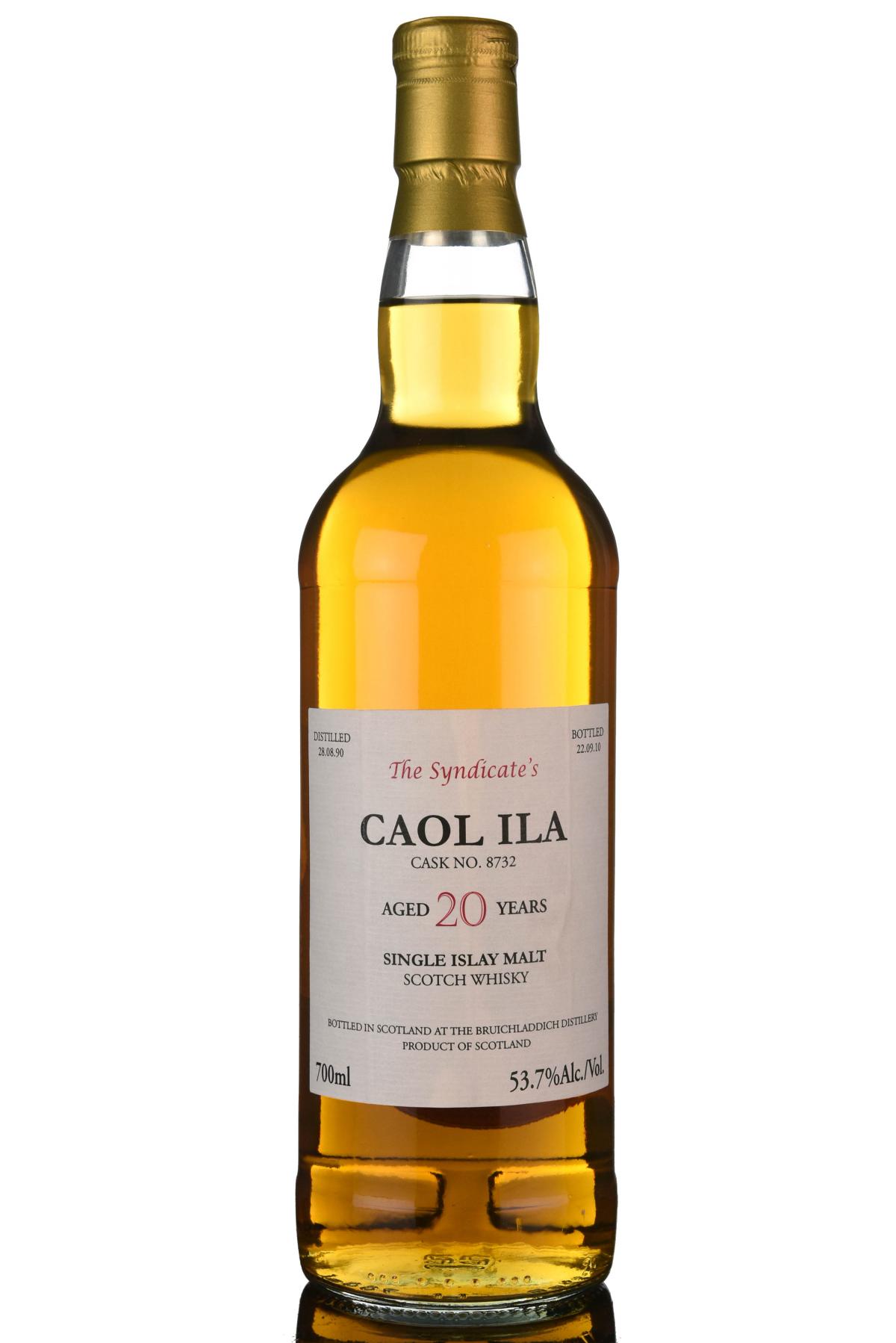 Caol Ila 1990-2010 - 20 Year Old - The Syndicate