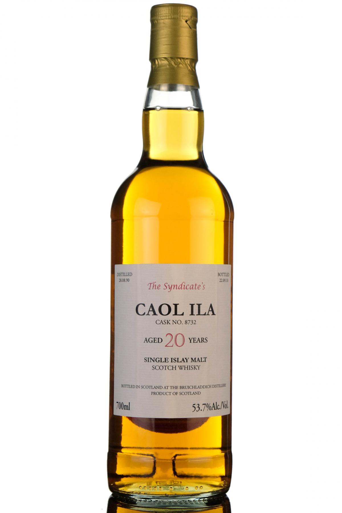 Caol Ila 1990-2010 - 20 Year Old - The Syndicate
