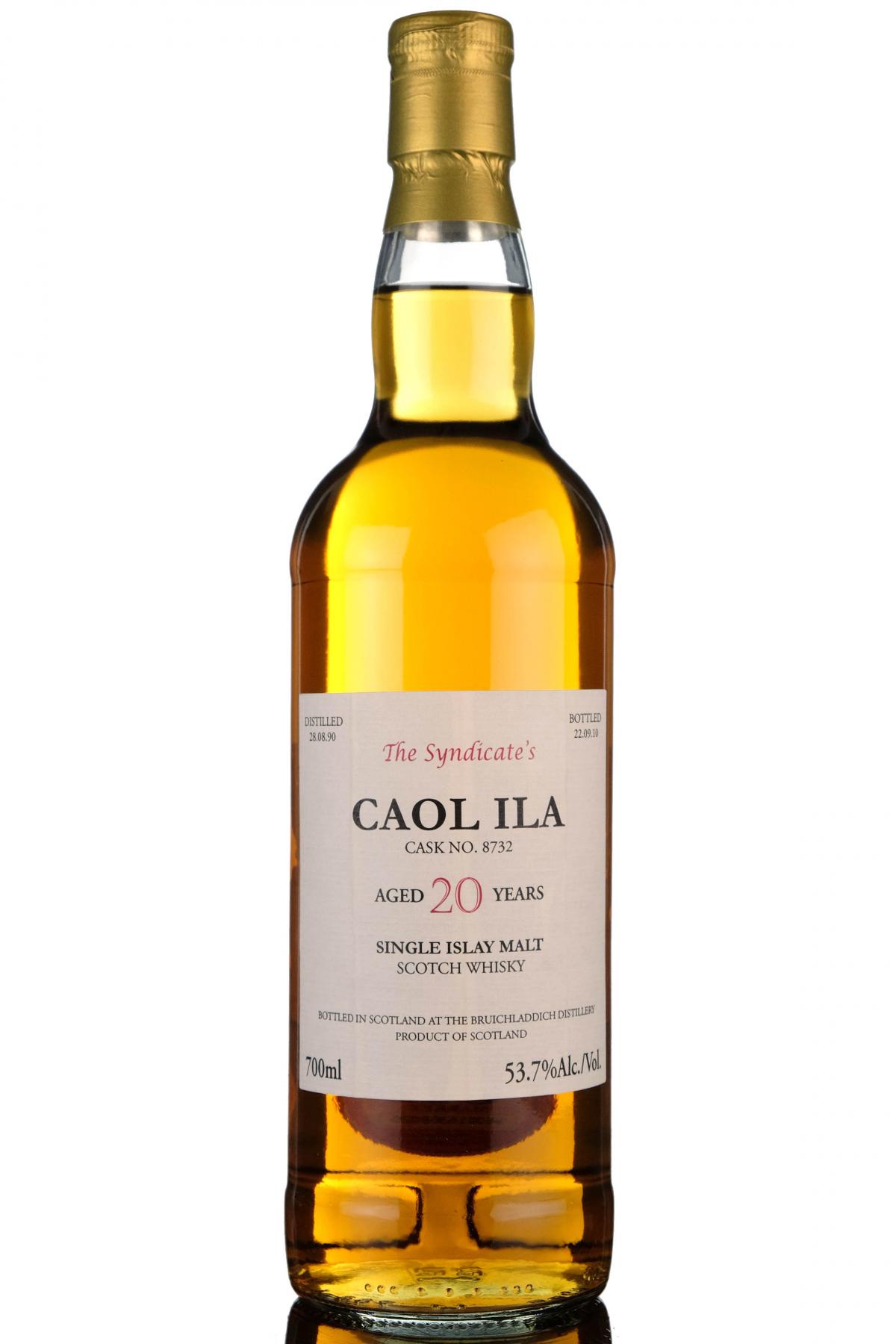 Caol Ila 1990-2010 - 20 Year Old - The Syndicate