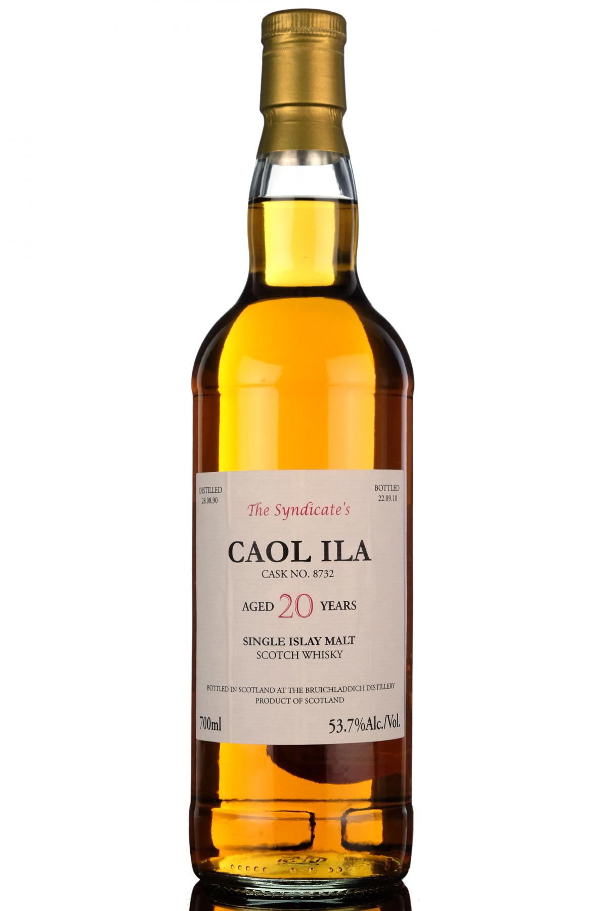 Caol Ila 1990-2010 - 20 Year Old - The Syndicate