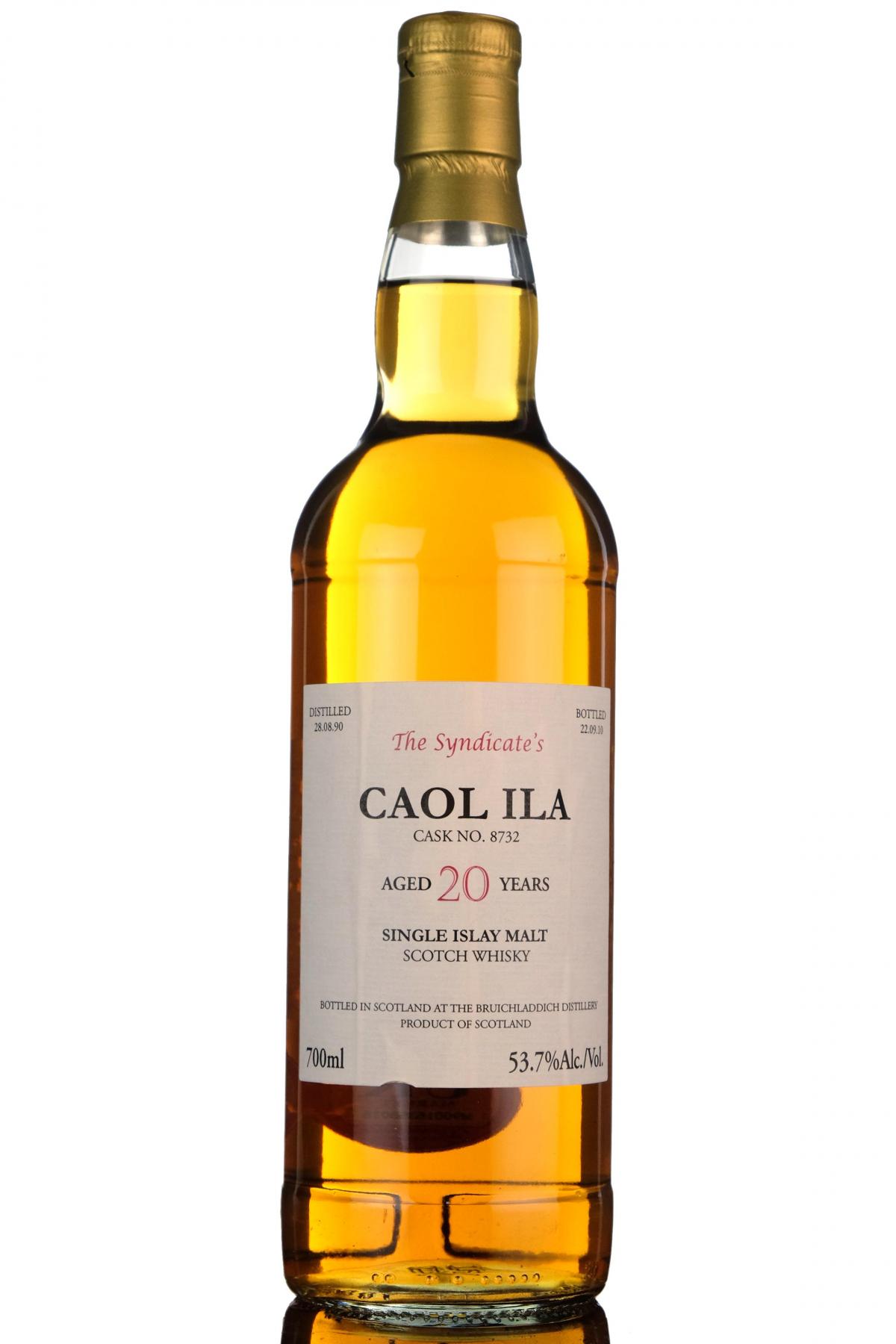 Caol Ila 1990-2010 - 20 Year Old - The Syndicate