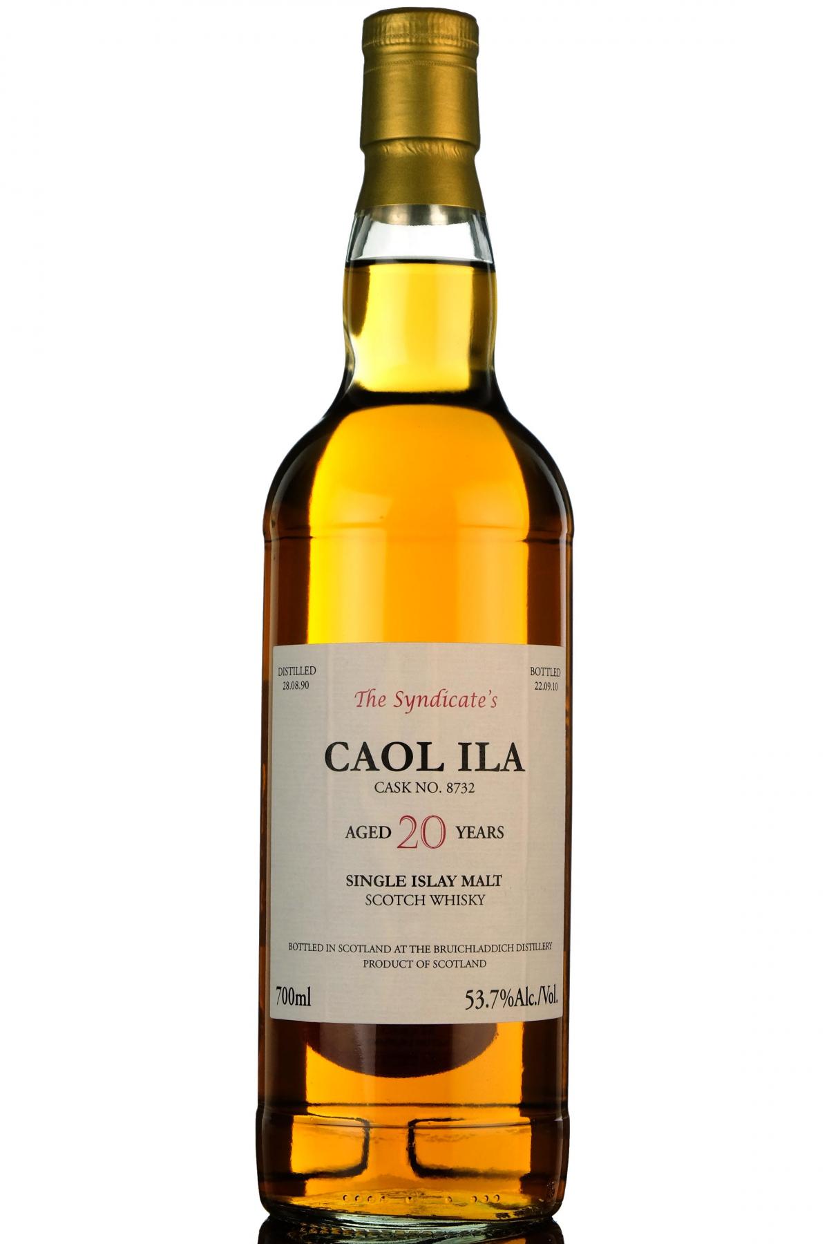 Caol Ila 1990-2010 - 20 Year Old - The Syndicate